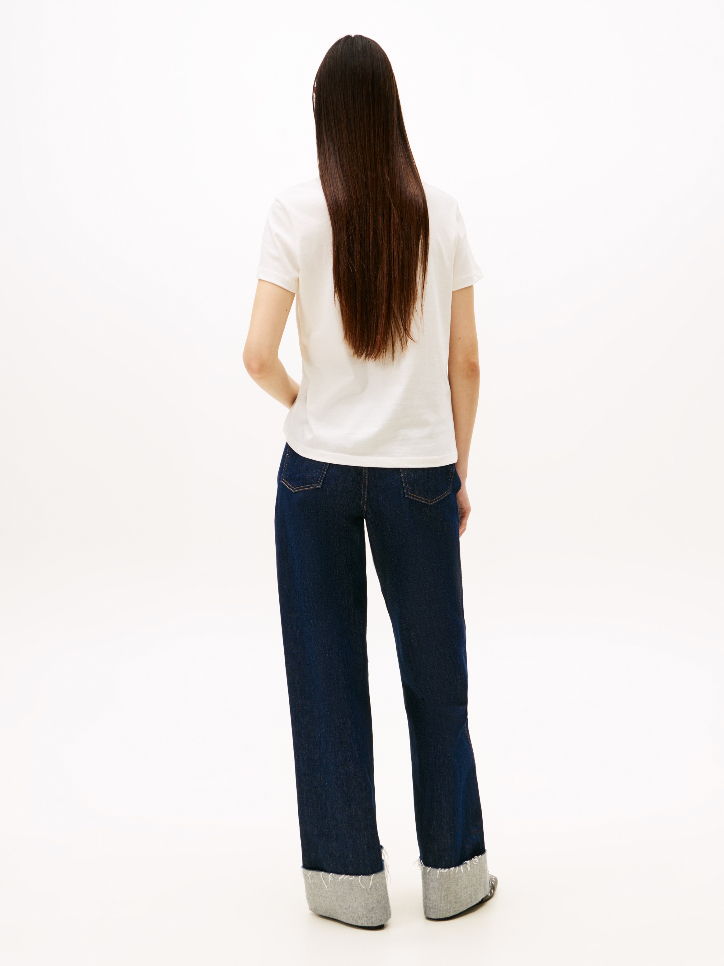 Tommy Jeans Kurzarmshirt »TJW REG PARTY FLAG TEE EXT«