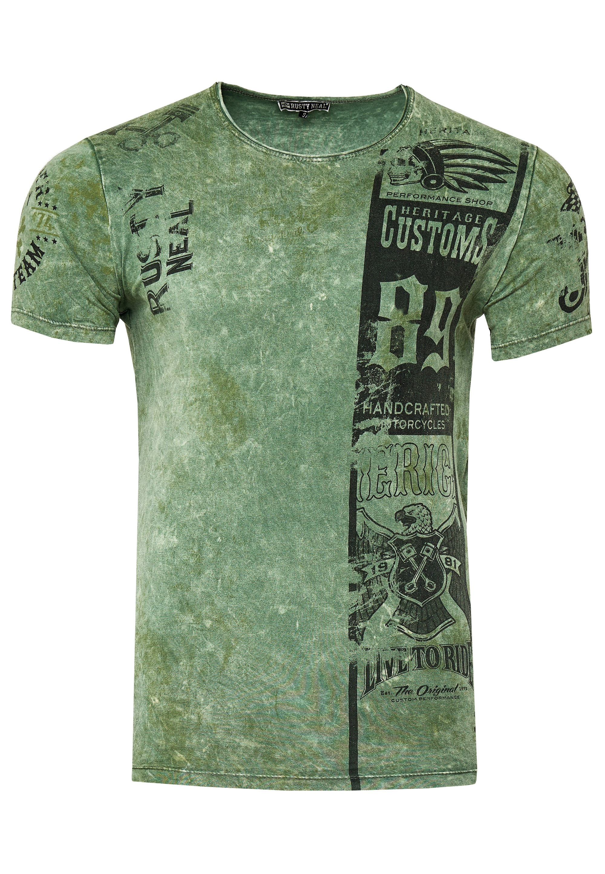 Rusty Neal T-Shirt, mit modernem Print