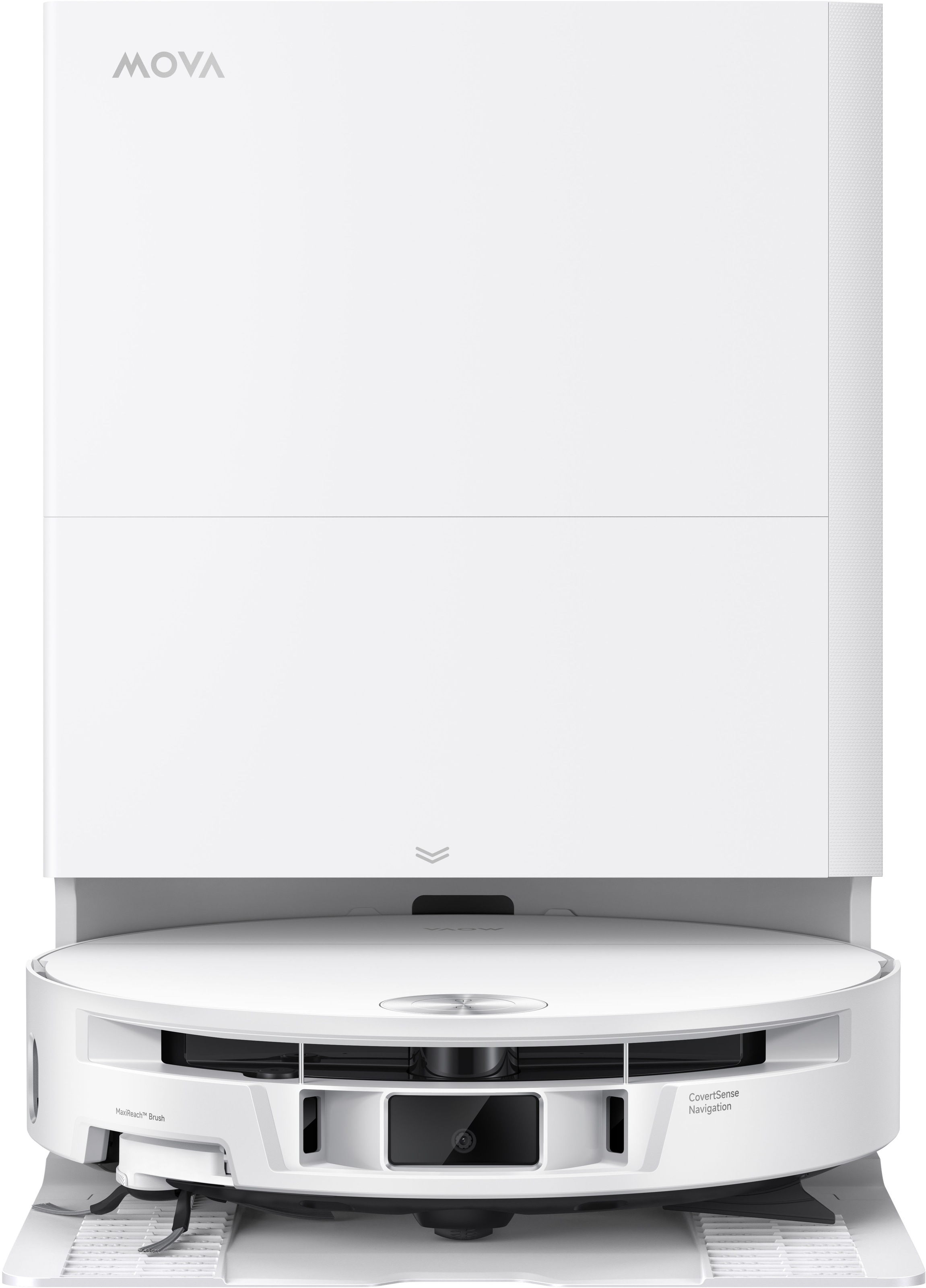 Mova Saugroboter »S70 Roller, Saugroboter mit 28.000Pa Saugkraft und HydroForce-Wischen,« MaxiReach-Technologie, CovertSense-Navigation, 90mm Flaches Gehäuse