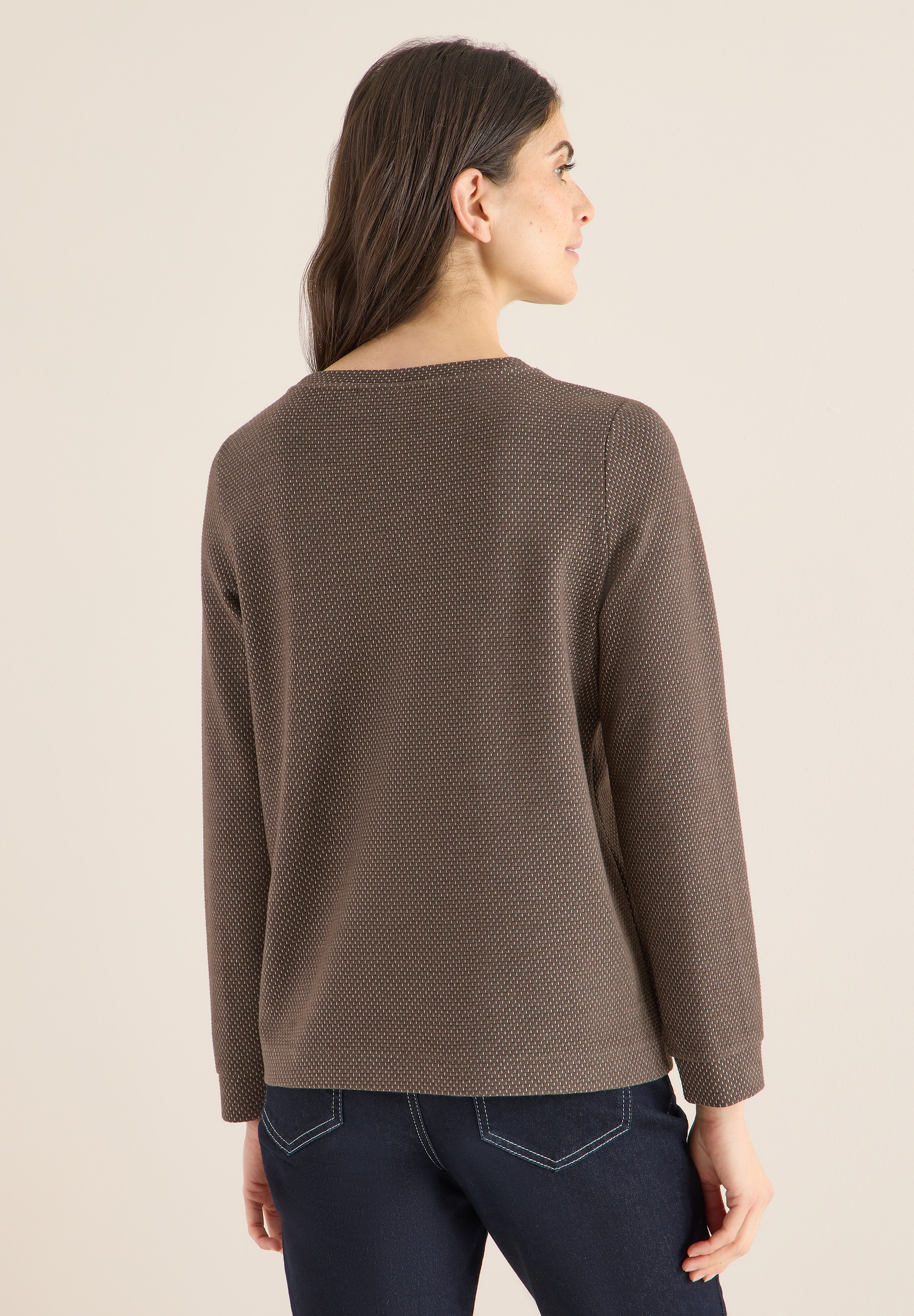 Cecil Langarmshirt mit U-Boot-Ausschnitt günstig online kaufen