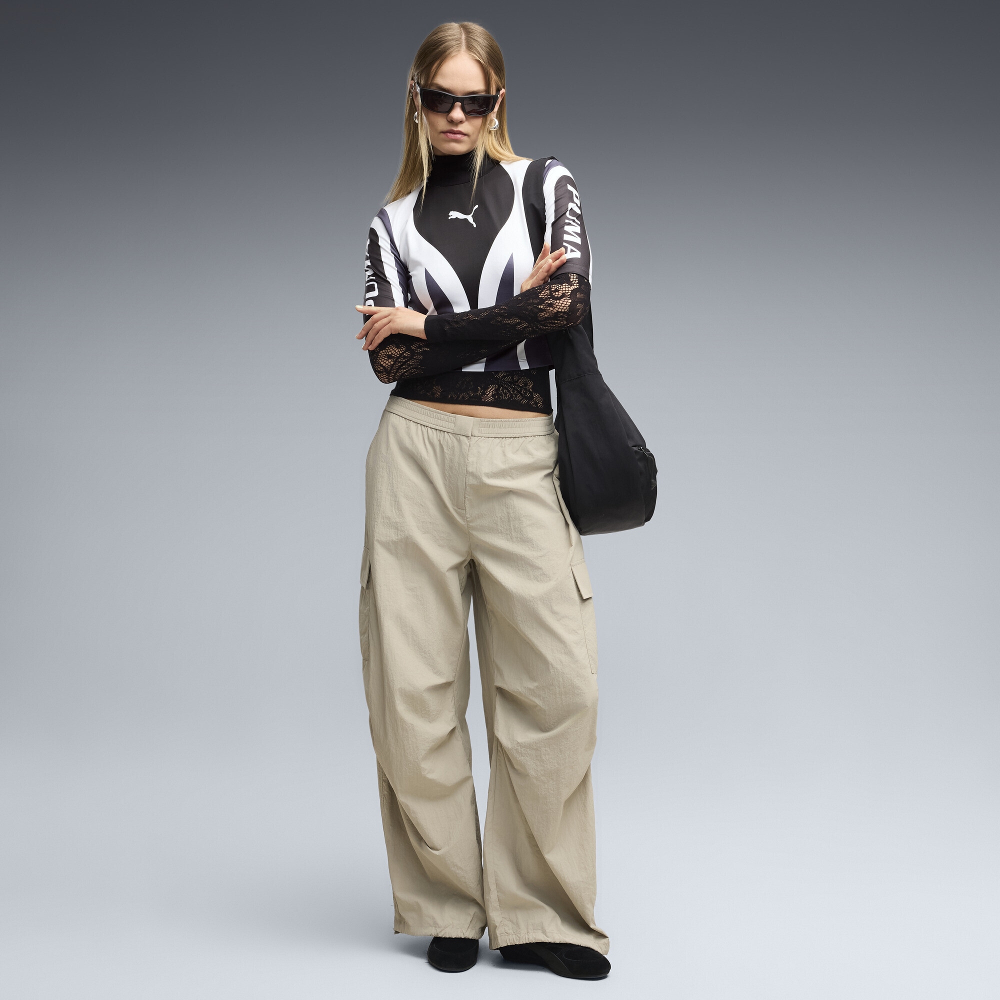 PUMA Crop-Top »FUTURE.PUMA.ARCHIVE Moto Tight Top Damen«