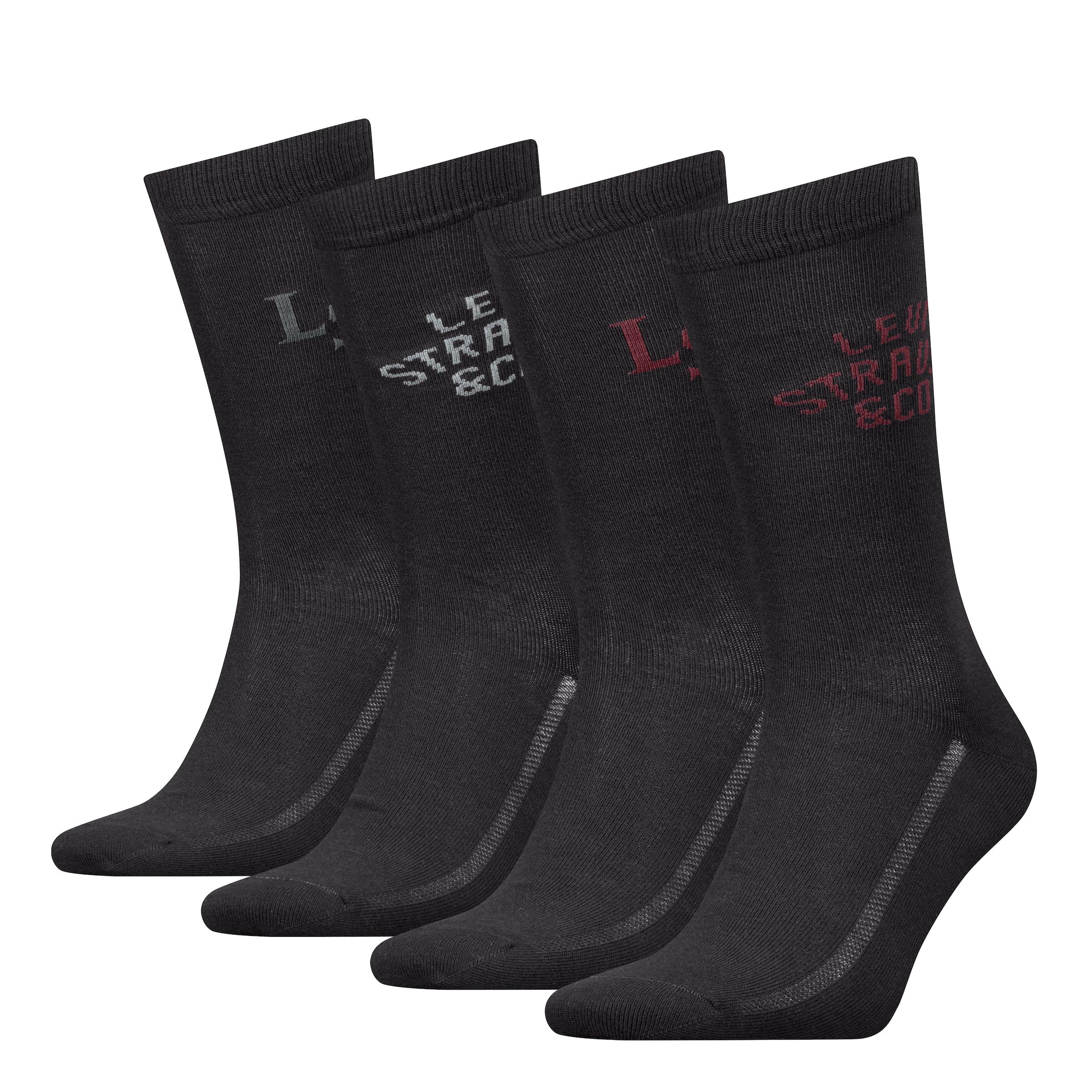 Levis Socken "LEVIS REG CUT LOGO GIFTBOX 4P", (4er Pack) günstig online kaufen