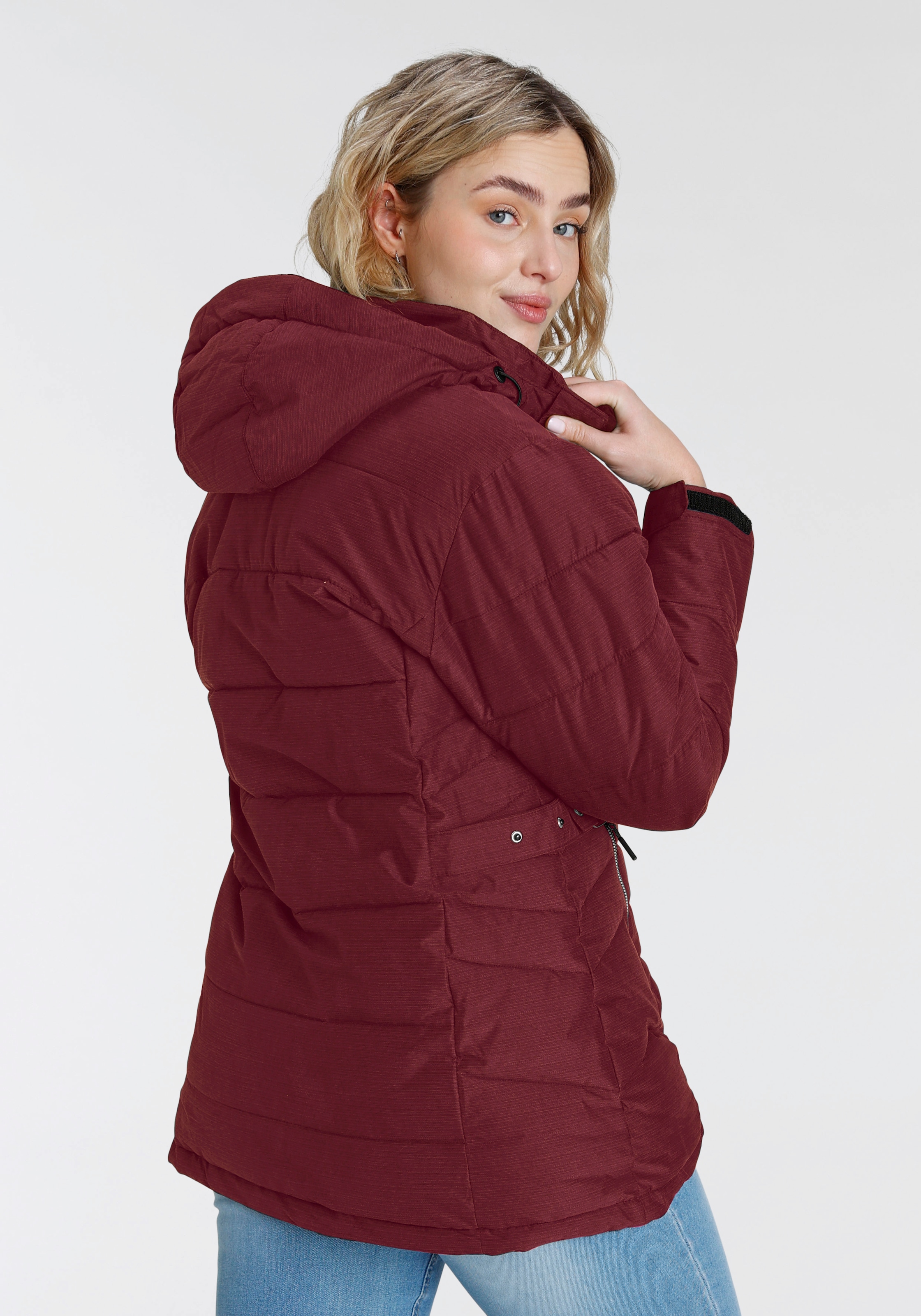 Steppjacke Kapuze Killtec kaufen BAUR mit | »DRINNA«,