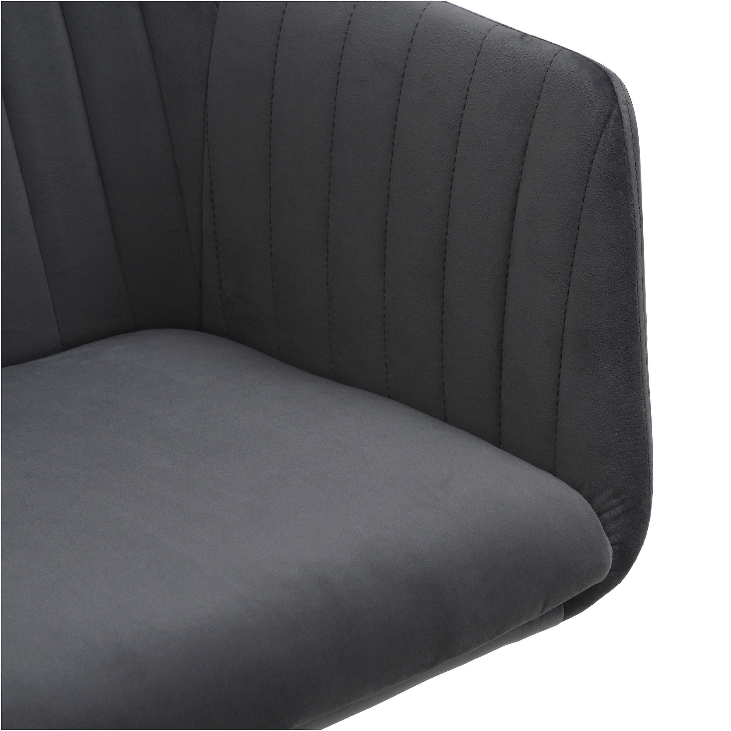 Home affaire Esszimmerstuhl »TAMPAST1, TOPSELLER!«, (Set), 2 St., Samtvelours, mit Drehfunktion 360 Grad