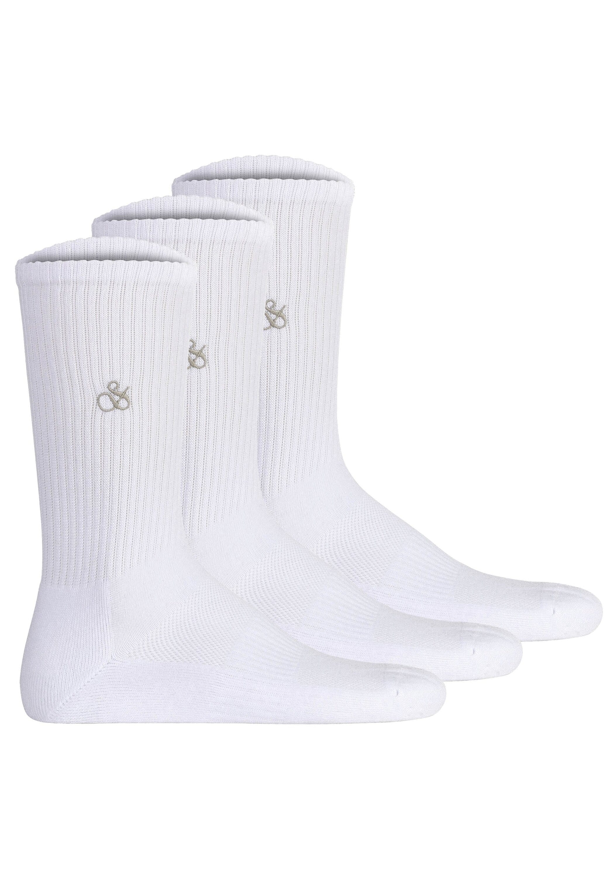 Scotch & Soda Kurzsocken "Socken 1/2 TERRY COTTON CREW 3er Pack"