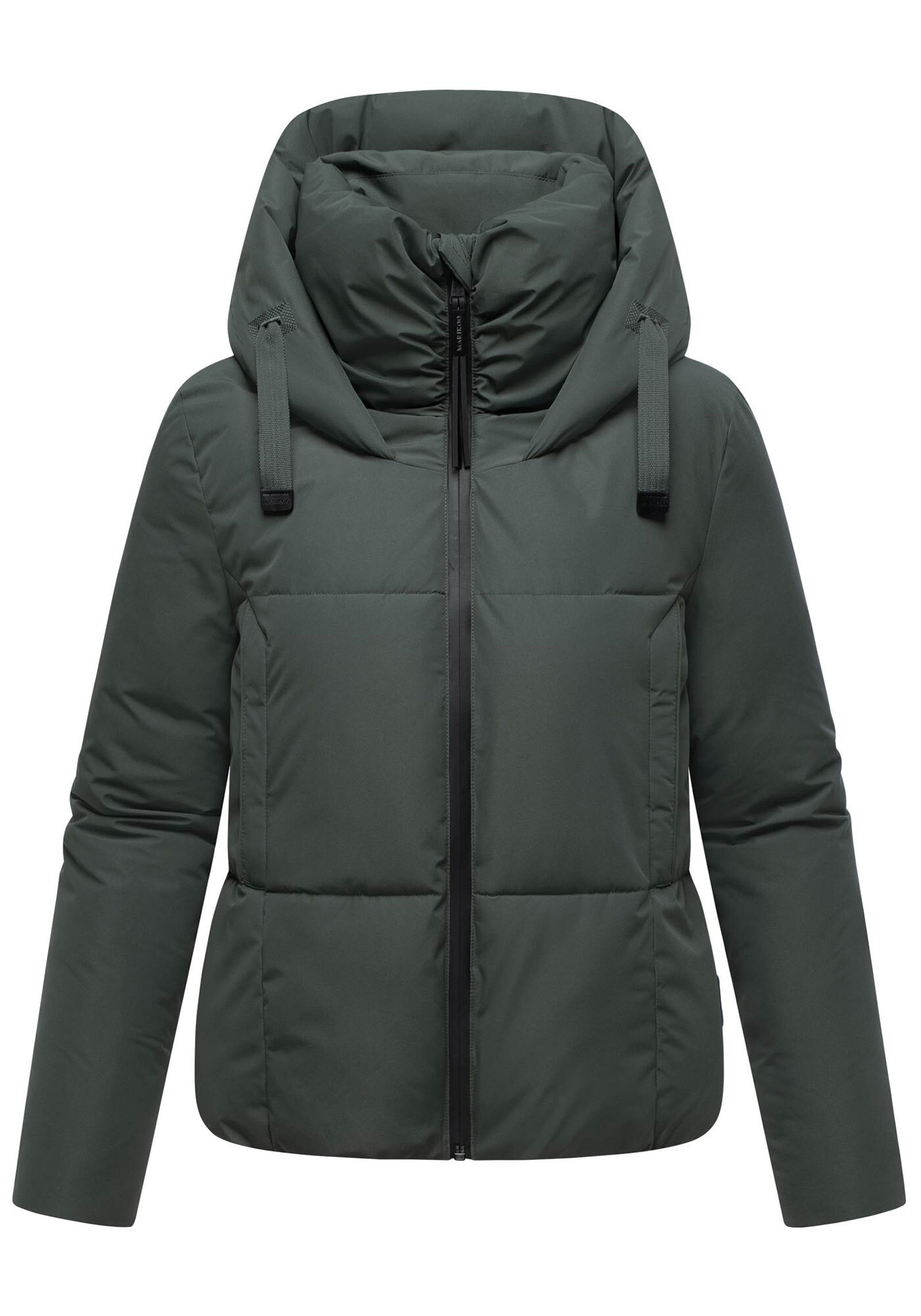 Marikoo Winterjacke »Ninikaa« kurze Winterjacke mit extra hohem Windschutzkragen