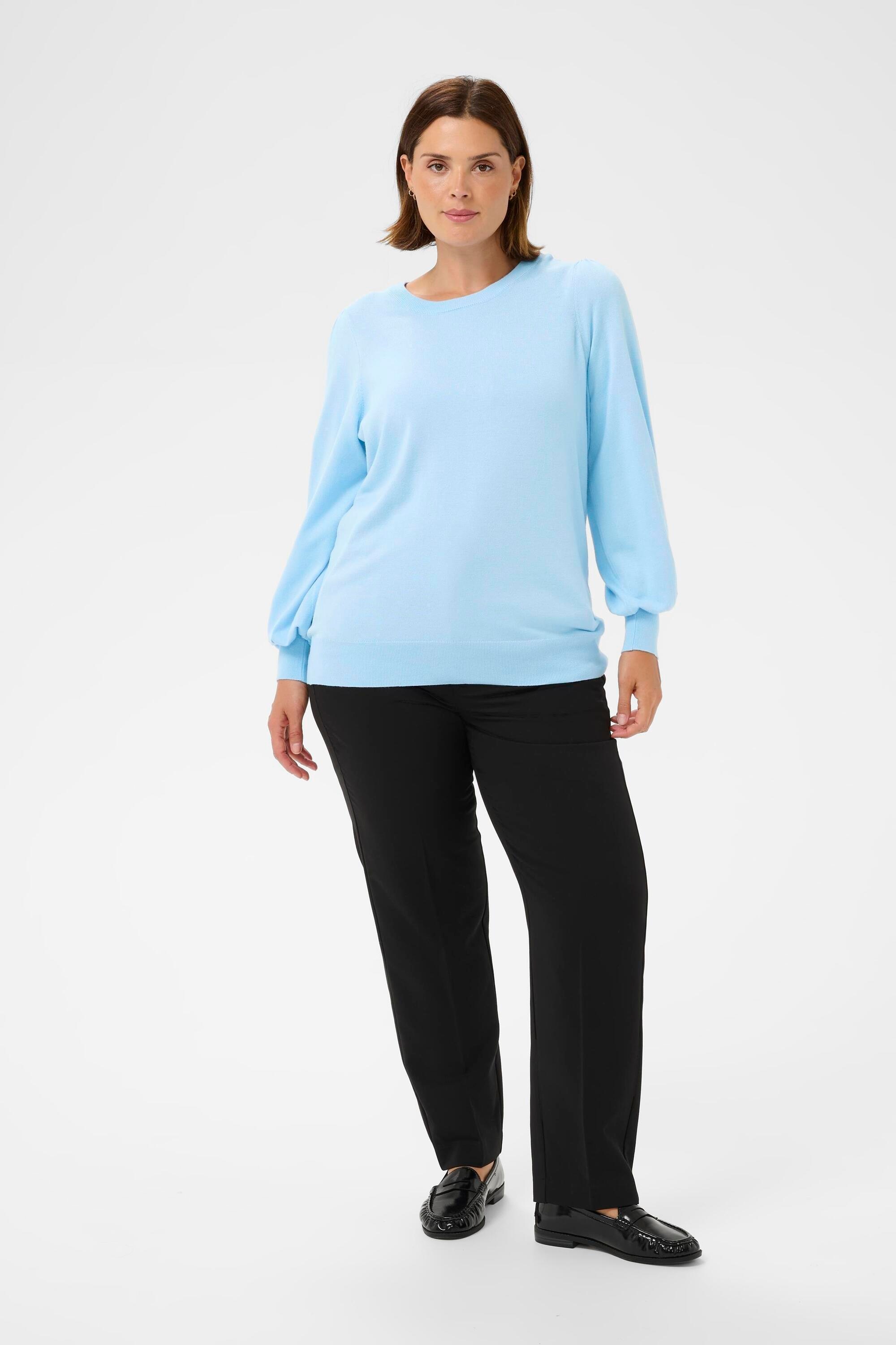 KAFFE Curve Strickpullover »Damen Strickpullover KClizzy«