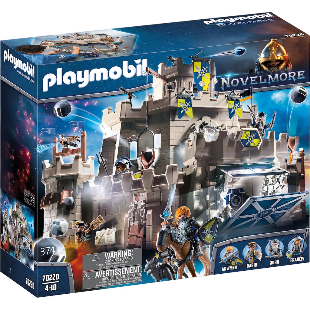 Playmobil® Konstruktions-Spielset »Große Burg von Novelmore (70220), Novelmore«, (374 St.)
