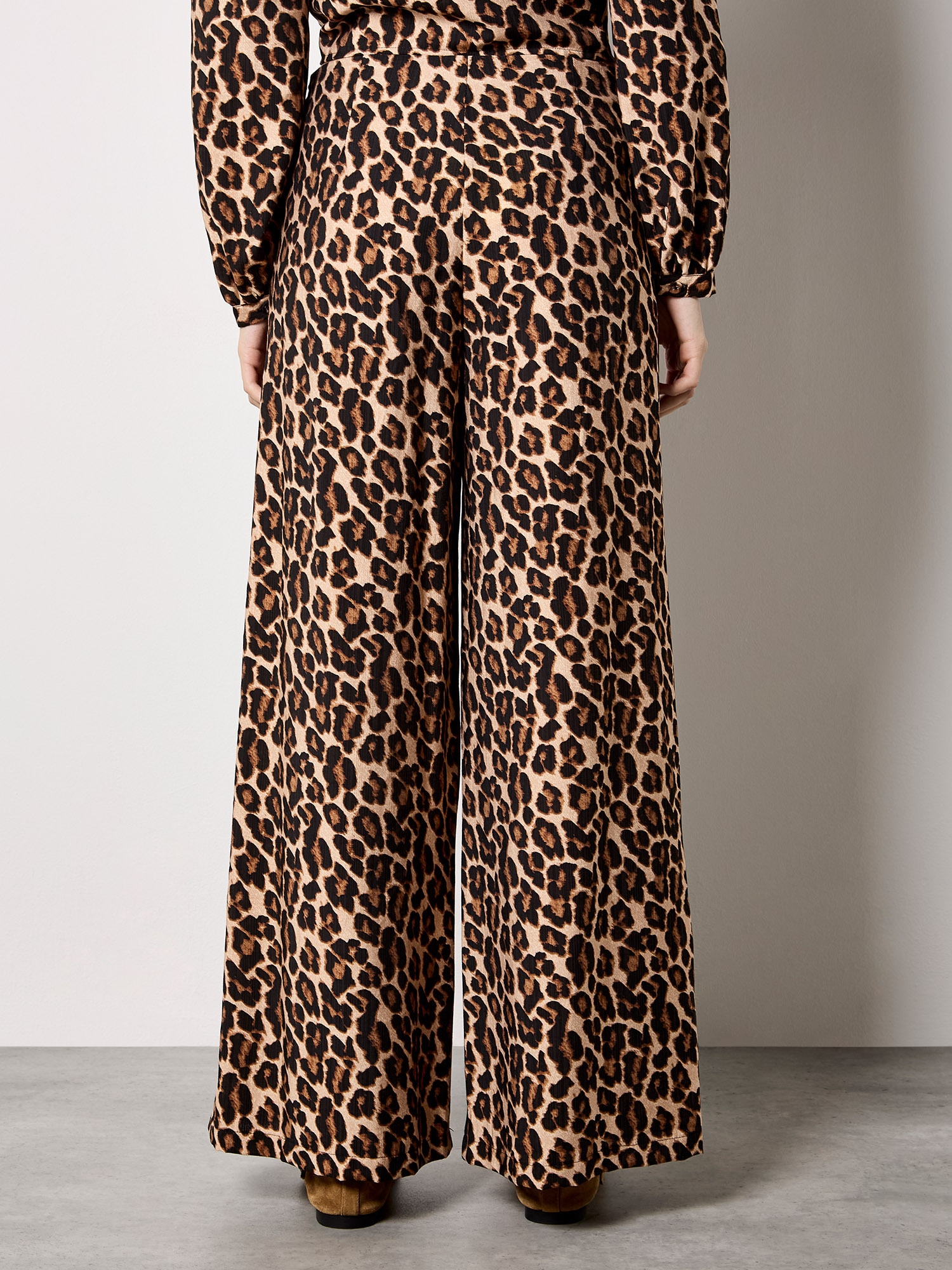 Apricot Stoffhose »Weite Hose«  mit Leopardenmuster