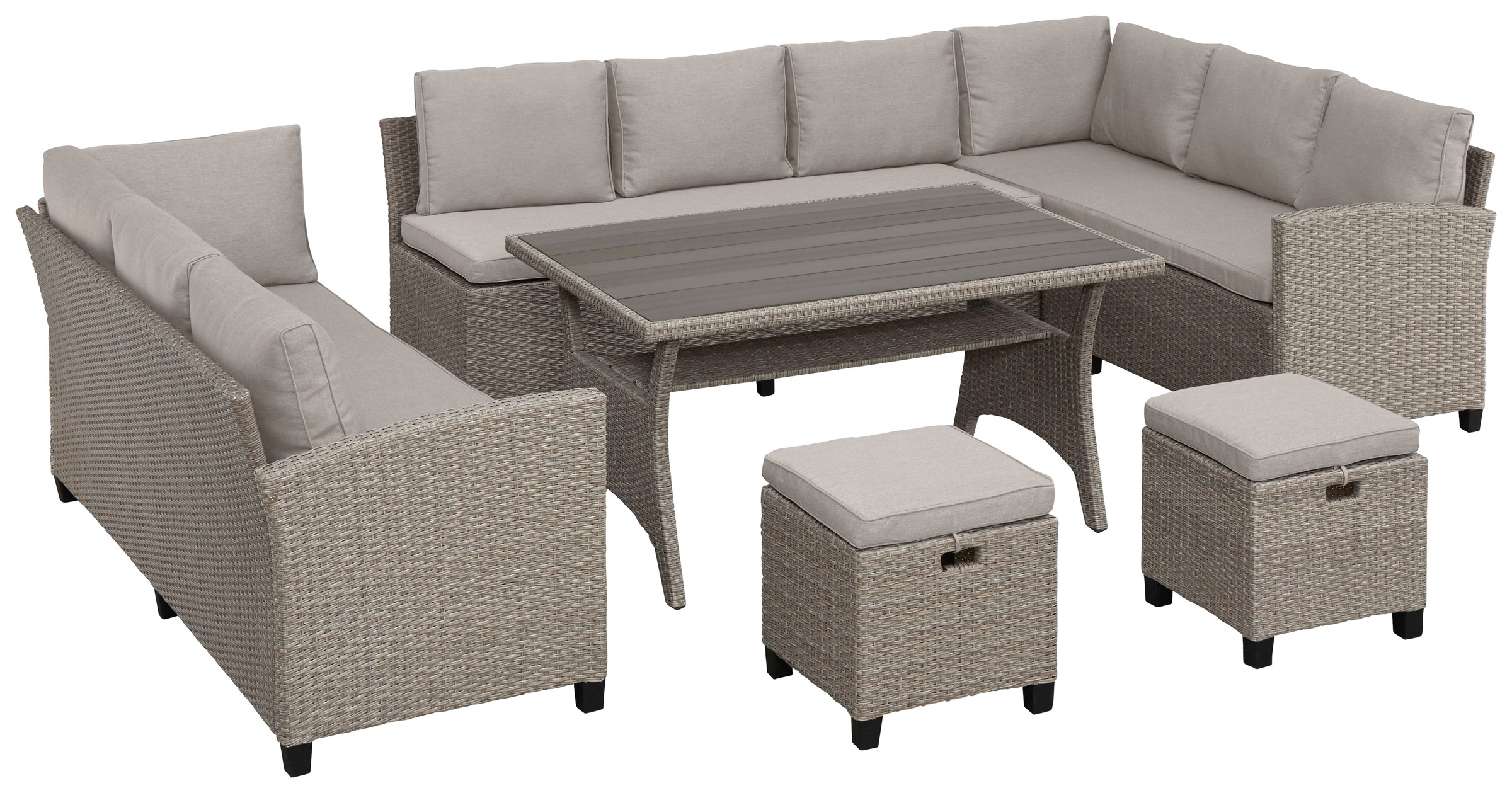 KONIFERA Gartenlounge-Set 