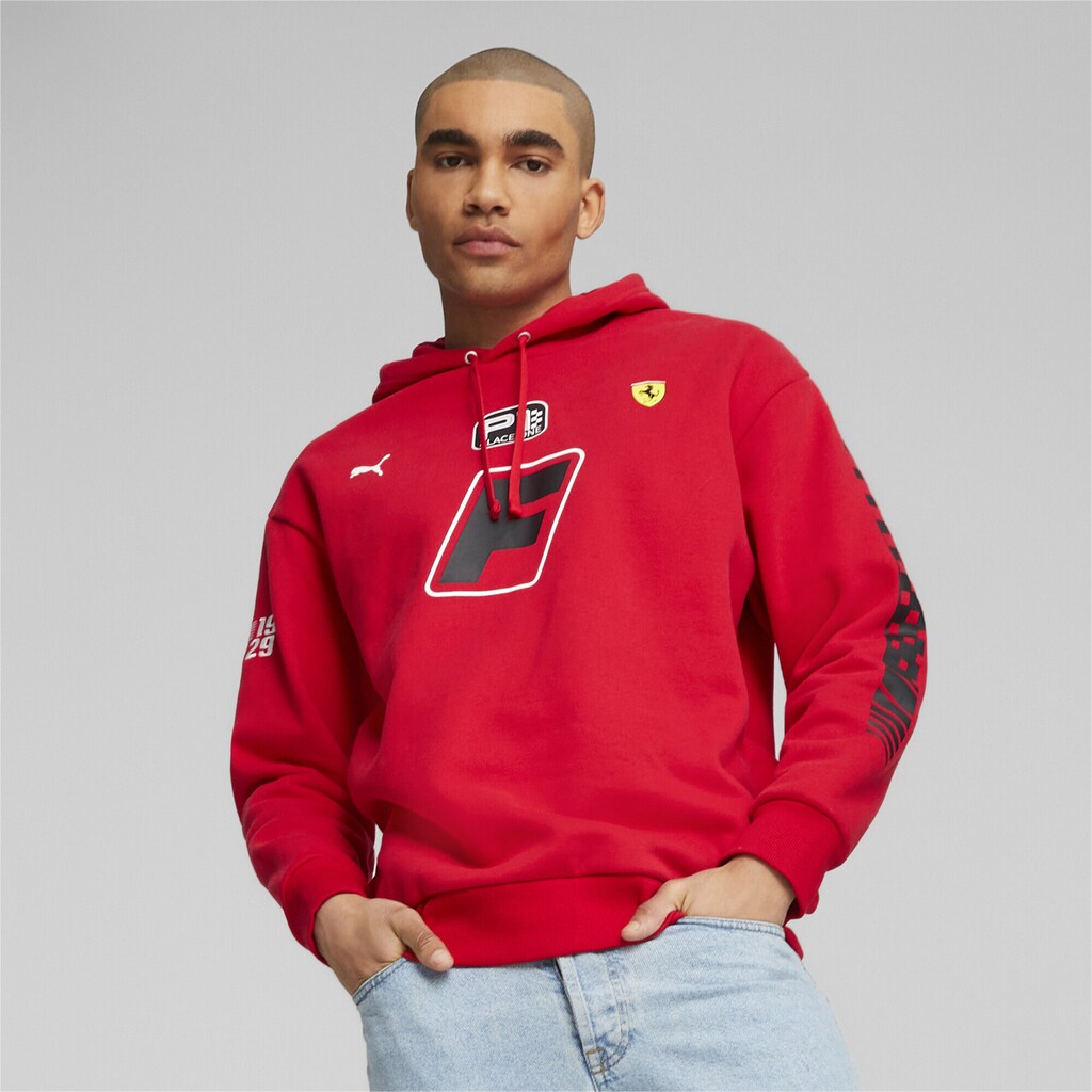 PUMA Sweatshirt »Scuderia Ferrari Race Garage Crew Hoodie Herren«