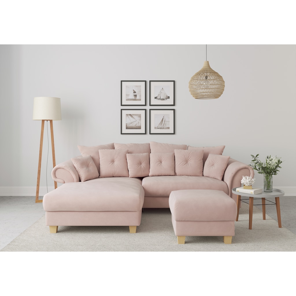 Home affaire Ecksofa »Queenie«, (2 St.)