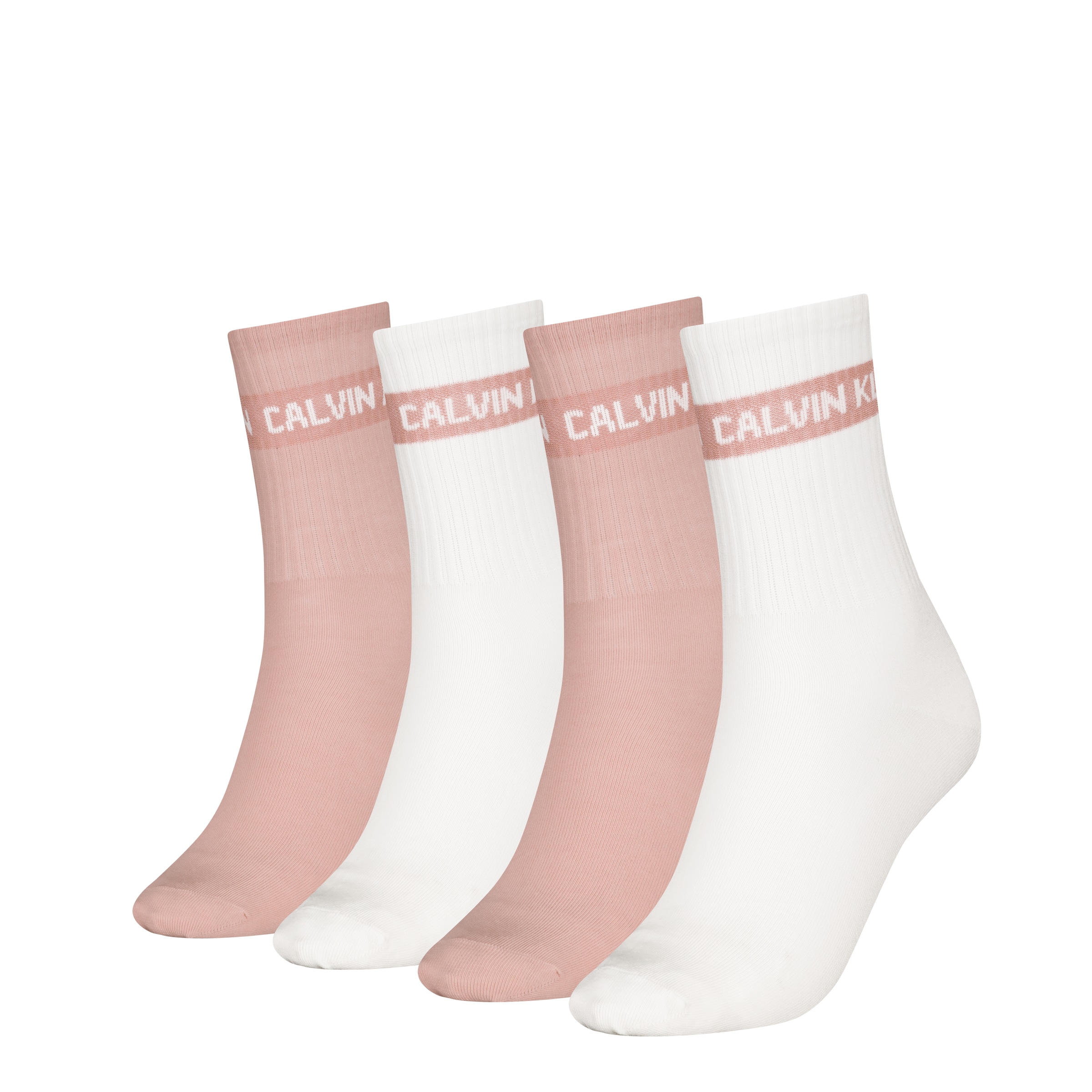 Calvin Klein Jeans Socken "CKJ WOMEN SOCK 4P GIFTBOX STRIPE LOGO" 4er Pack günstig online kaufen