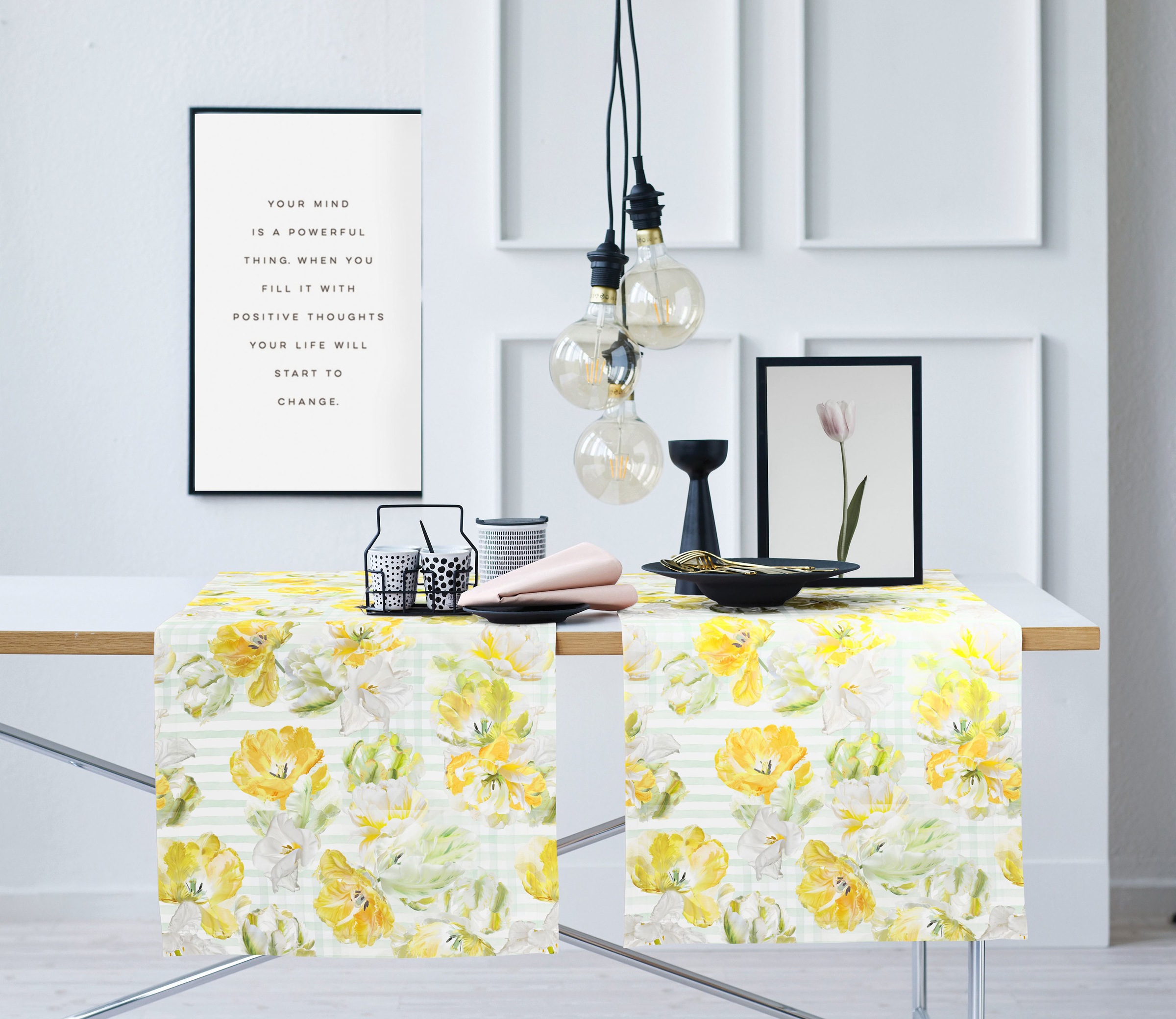 APELT Tischläufer "6405 SPRINGTIME, Frühjahrsdeko, Frühling" Digitaldruck günstig online kaufen
