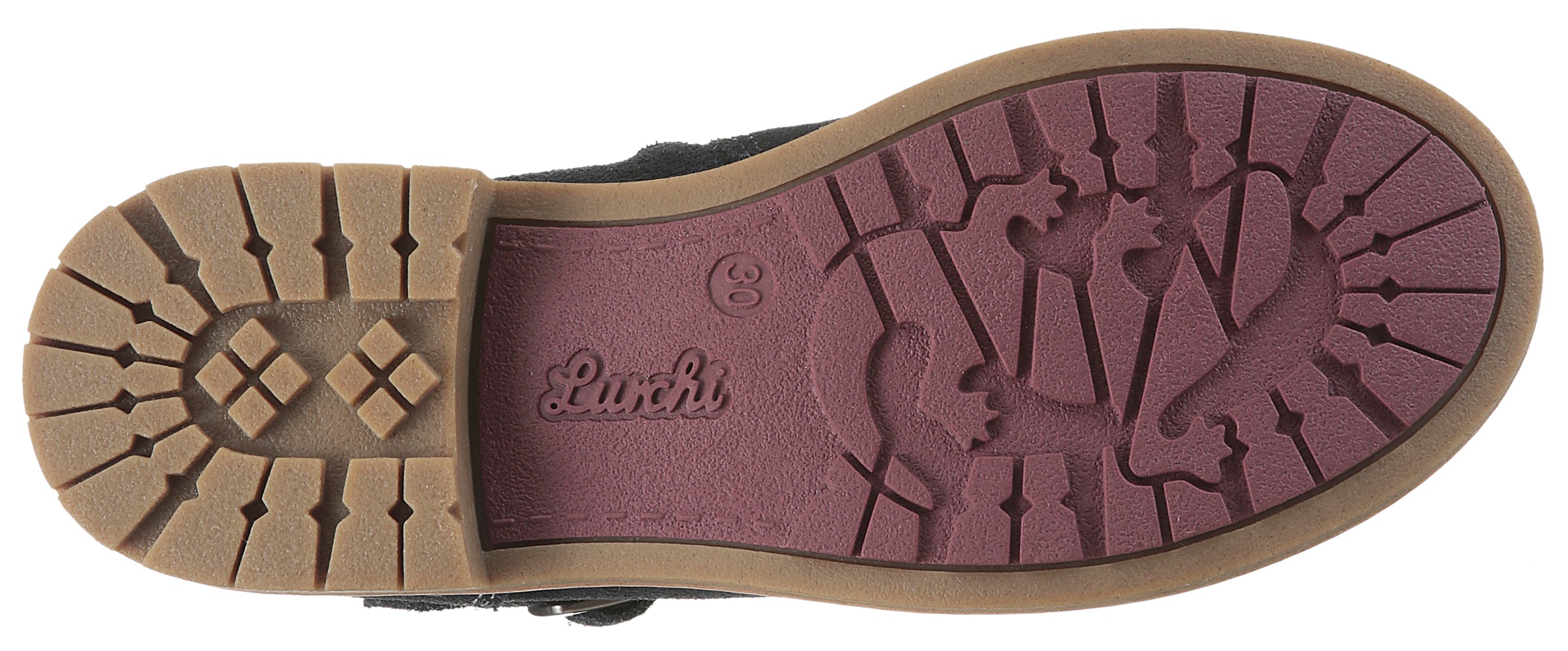 Lurchi Winterboots »Freya TEX«, Stiefel mit Glitzer-Pferd, Größenschablone zum Download