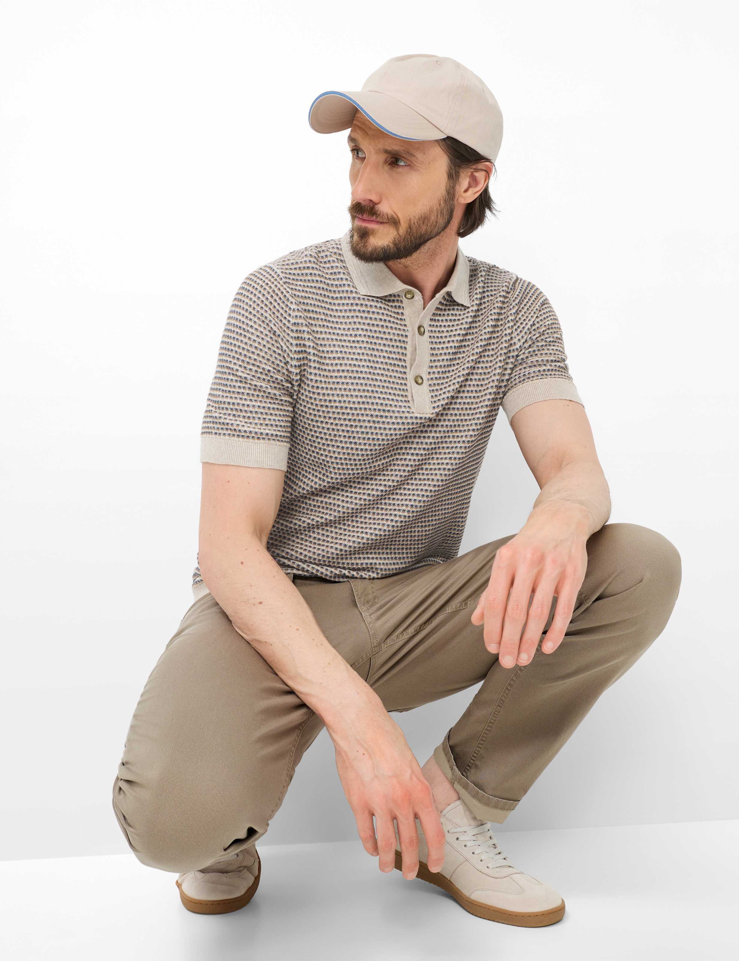 Brax Eurex Luke 5-Pocket Pants Taupe 3