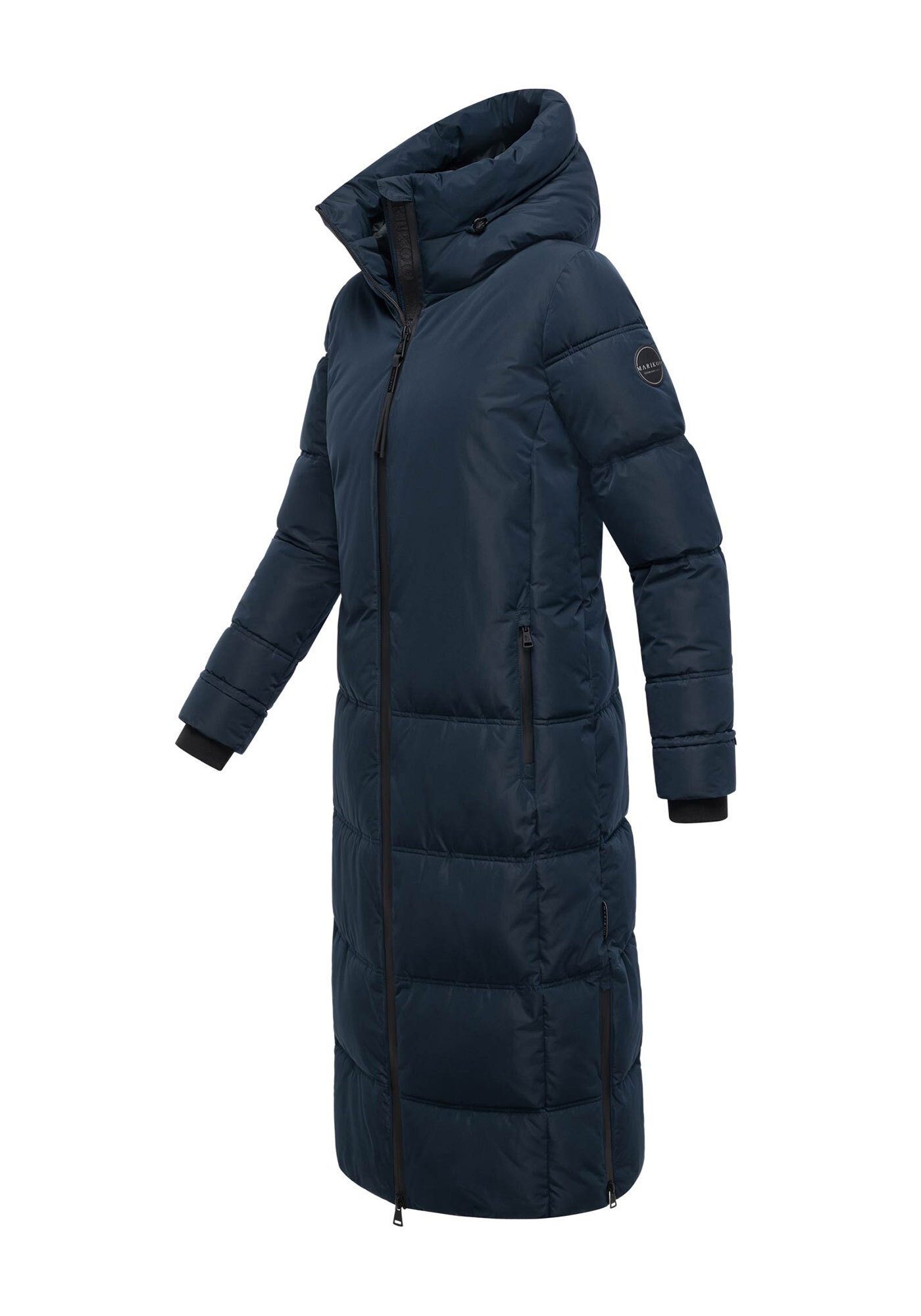 Marikoo Winterjacke »Honiaa« mit Seitenschlitzen für mehr Bewegungsfreiheit