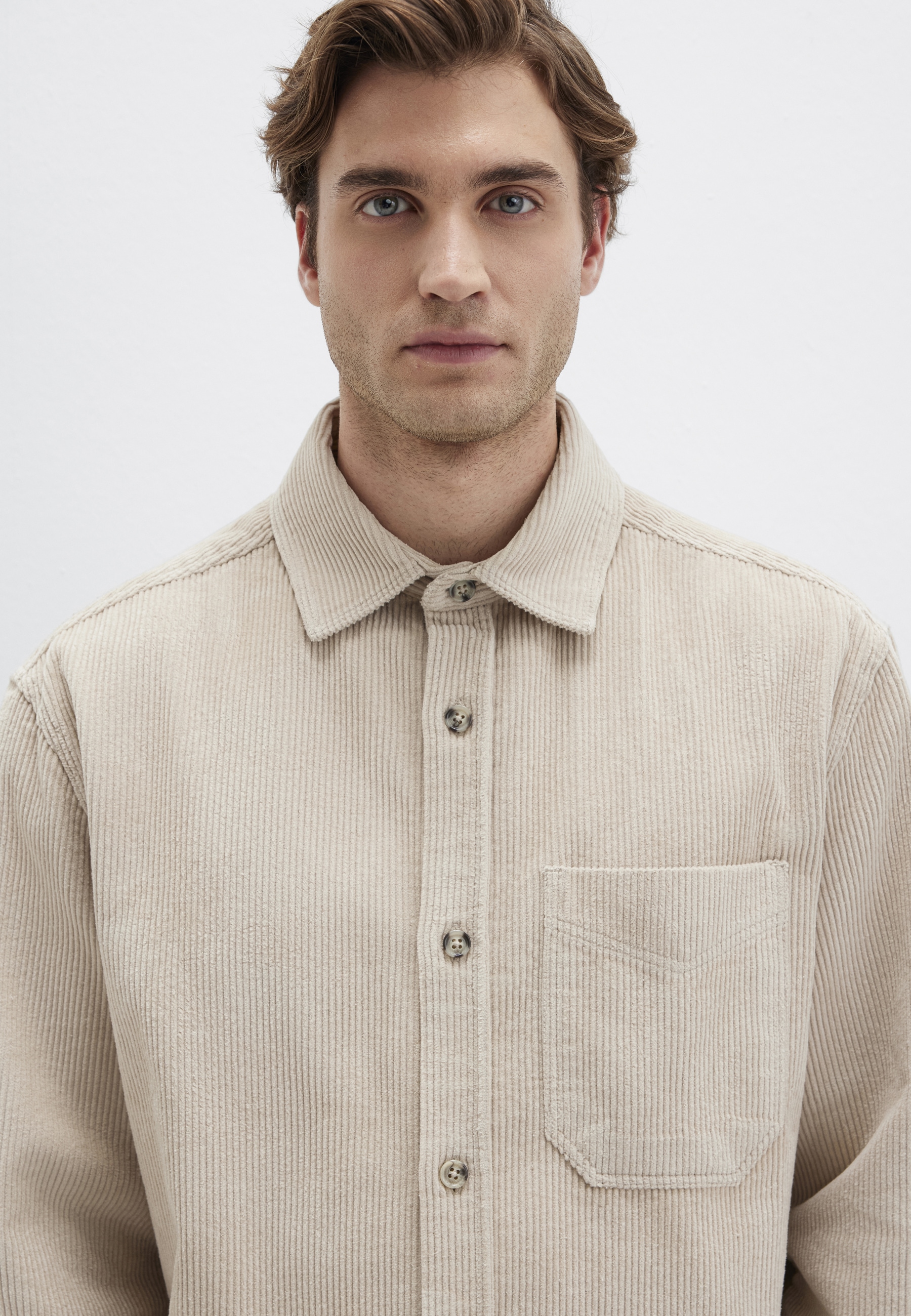 Mavi Langarmhemd »POCKET CORDUROY SHIRT«
