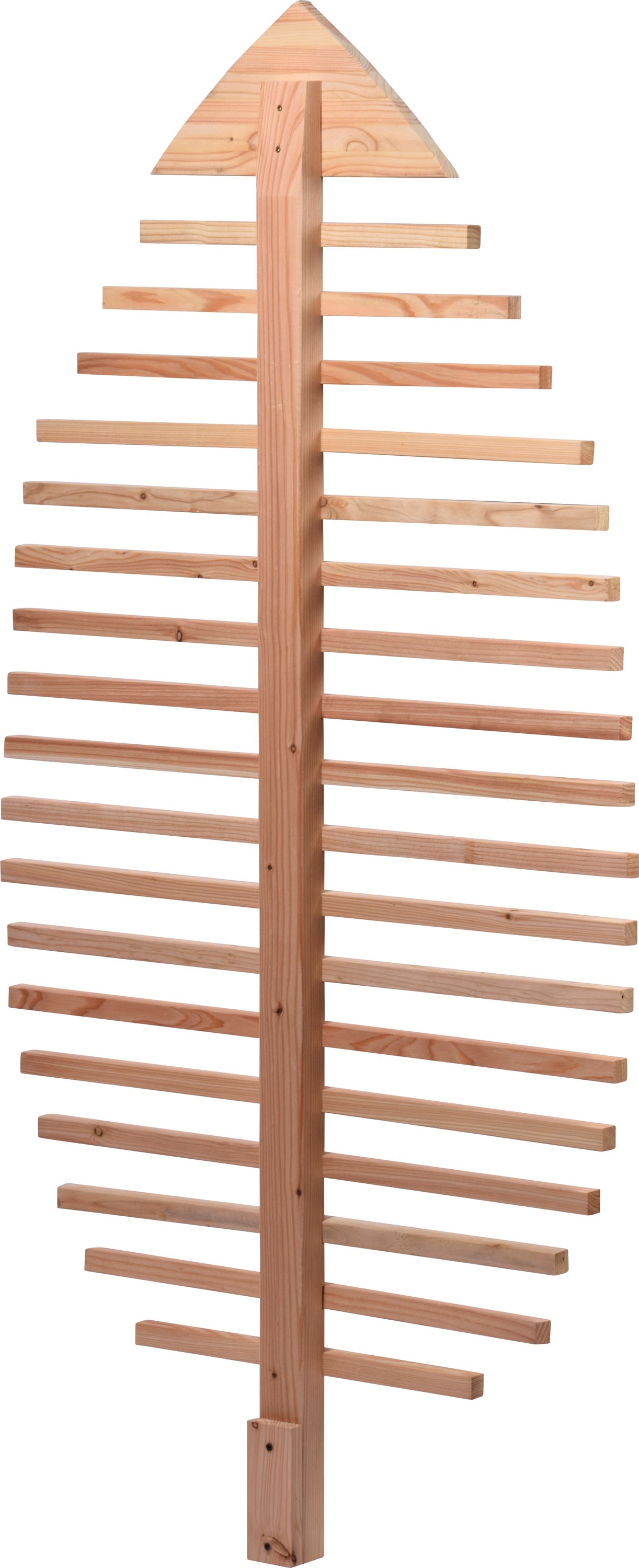 dobar Rankhilfe »Design Rankhilfe in Blattform "Fagus"« 84 x 6,5 x 160 cm, Gewicht: ca. 9,5 kg