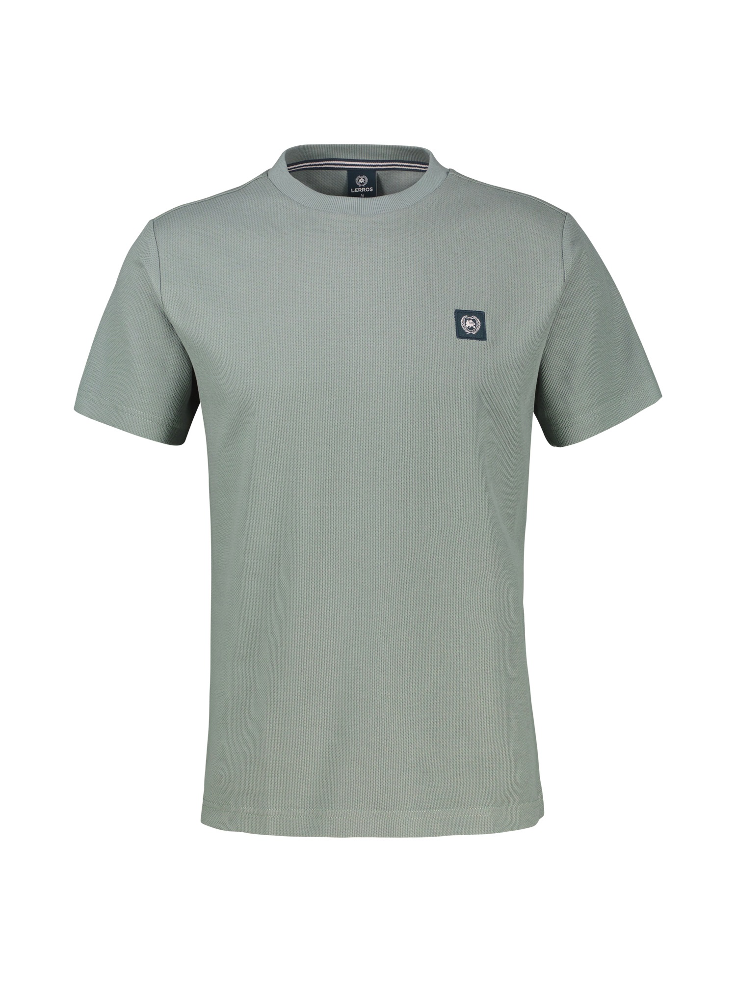 LERROS T-Shirt »T-Shirt mit Waffelstruktur aus 100 % Baumwolle«