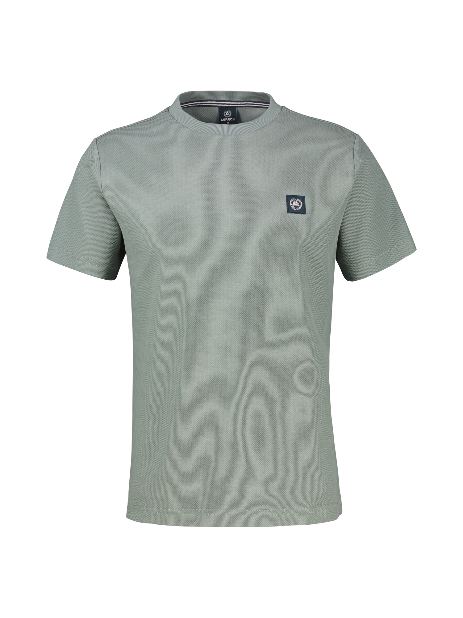 LERROS T-Shirt "T-Shirt mit Waffelstruktur in grossen Größen"
