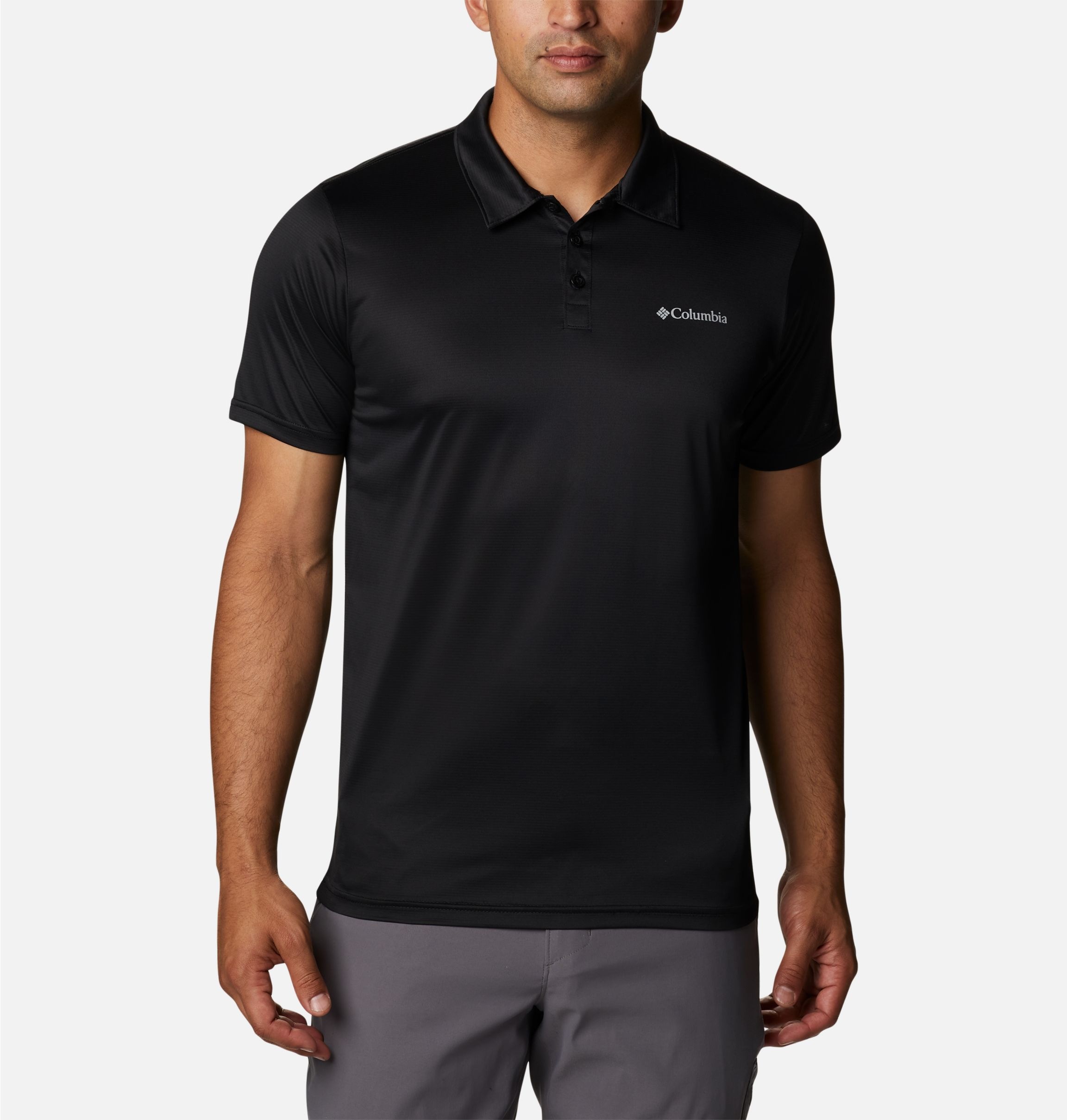 Columbia Poloshirt "Columbia Hike Polo" Kurzarm-Design, mit Polokragen und Rundhals, aus Polyester