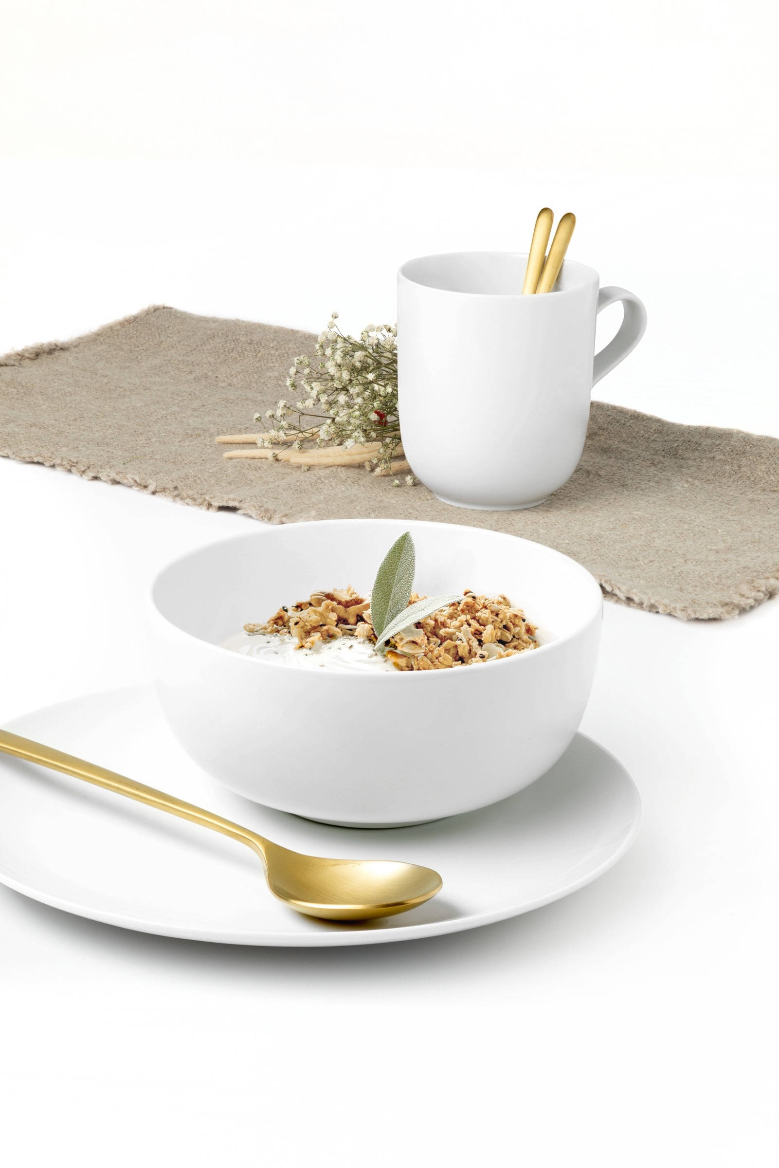 Seltmann Weiden Schüssel »Liberty weiß« 1 aus Porzellan Schale, Bowl