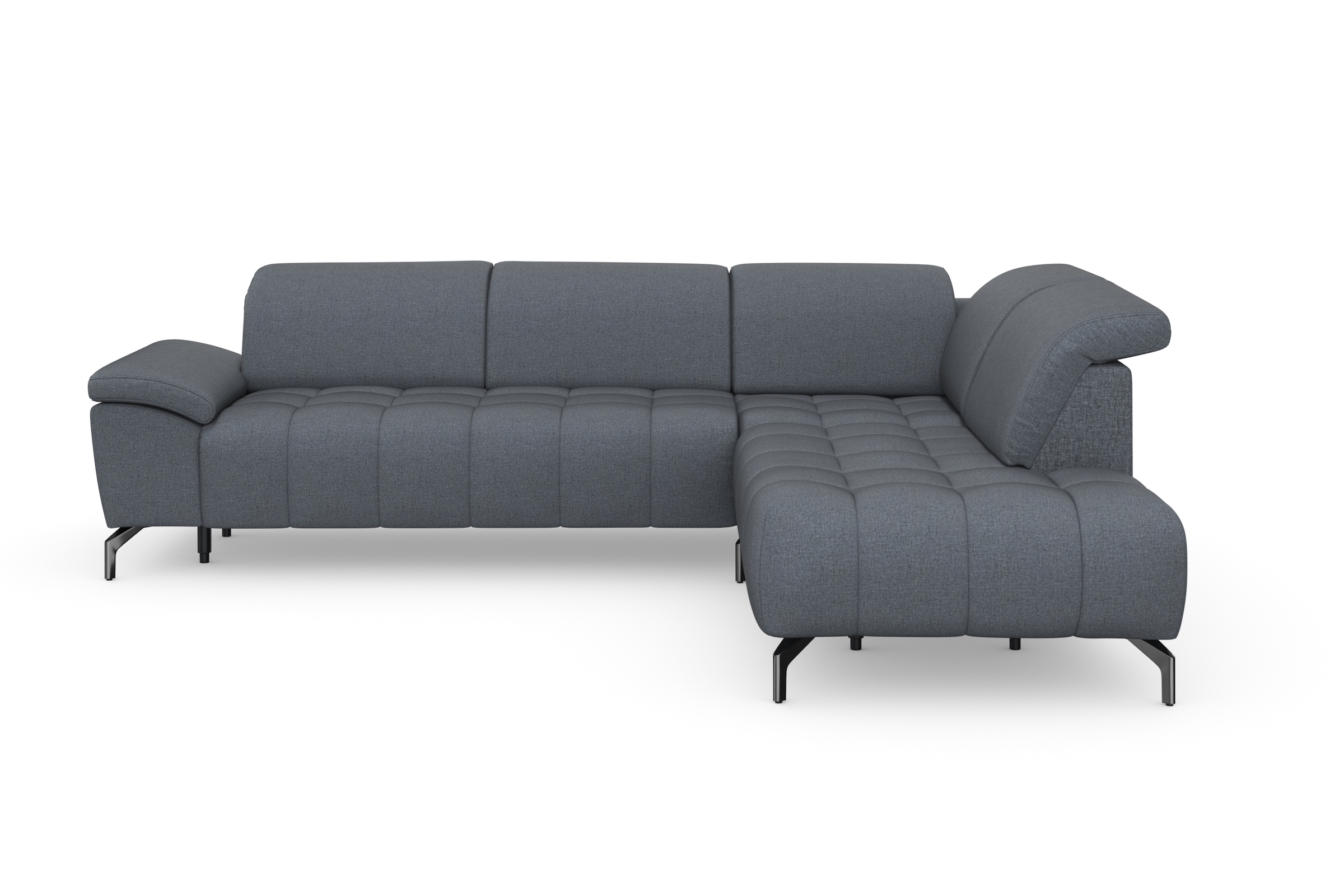 sit&more Ecksofa "Cool L-Form", wahlweise mit Kopfteilverstellung und Vorzi günstig online kaufen