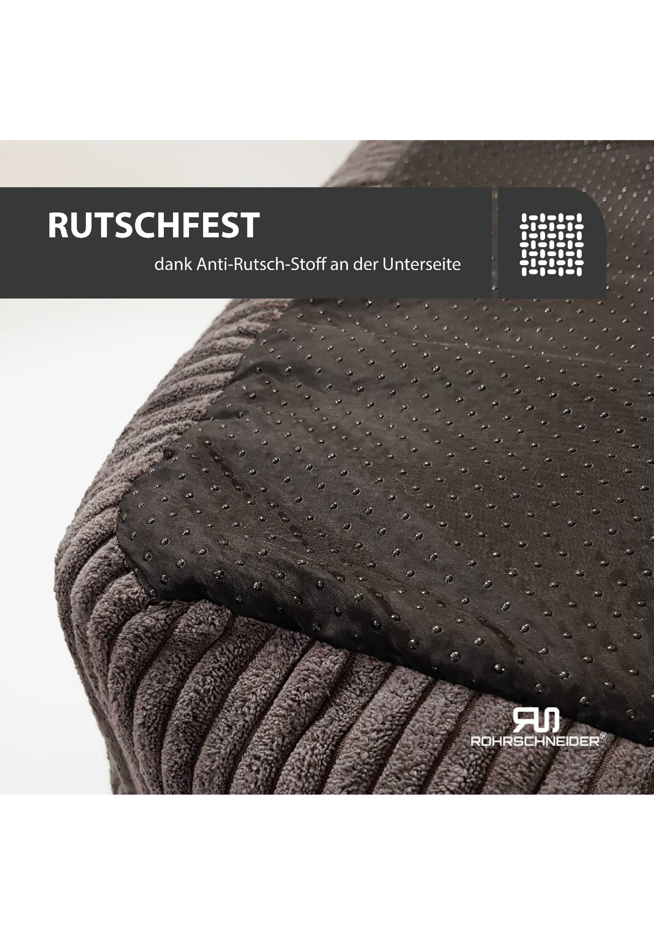 Rohrschneider Tierbett »Tierbetten Hundebett Cord 1er Pack«