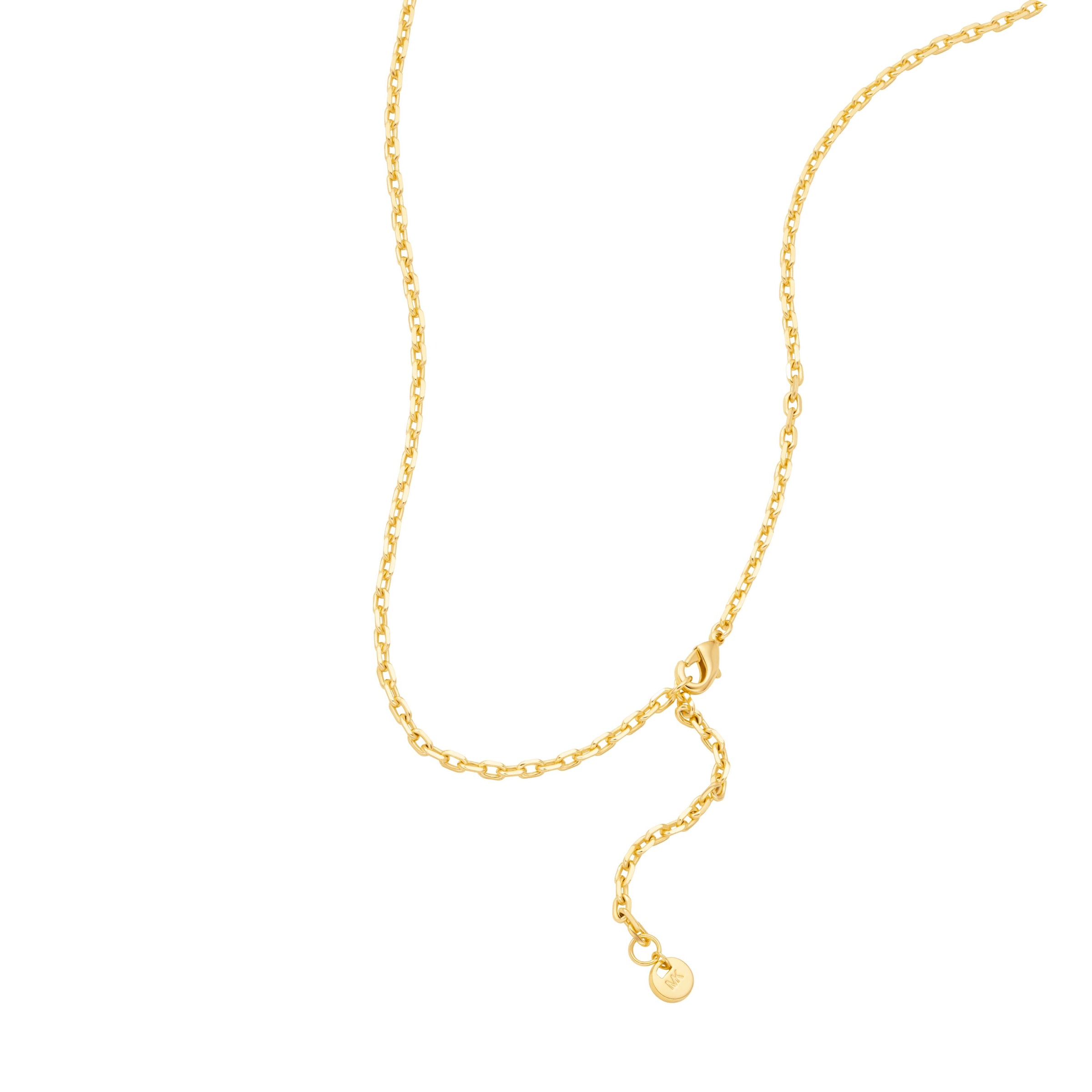 MICHAEL KORS Kette mit Anhänger »Schmuck Geschenk Metall Halsschmuck Halskette Premium« mit Zirkonia (synth.)