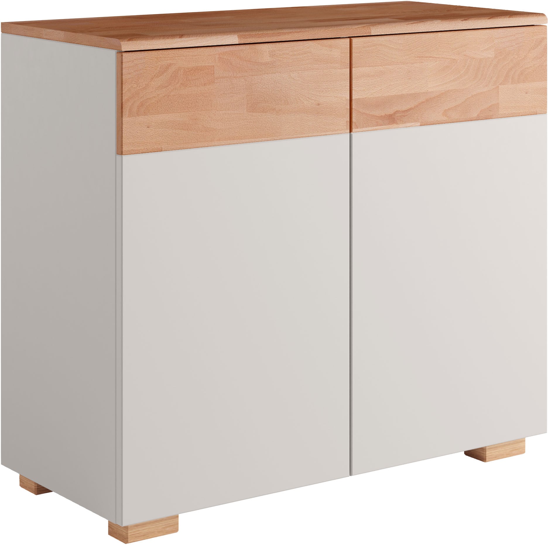 OTTO home Kommode "Citra teilmassiv" Breite 90cm,moderne grifflose Optik mit push to open Funktion
