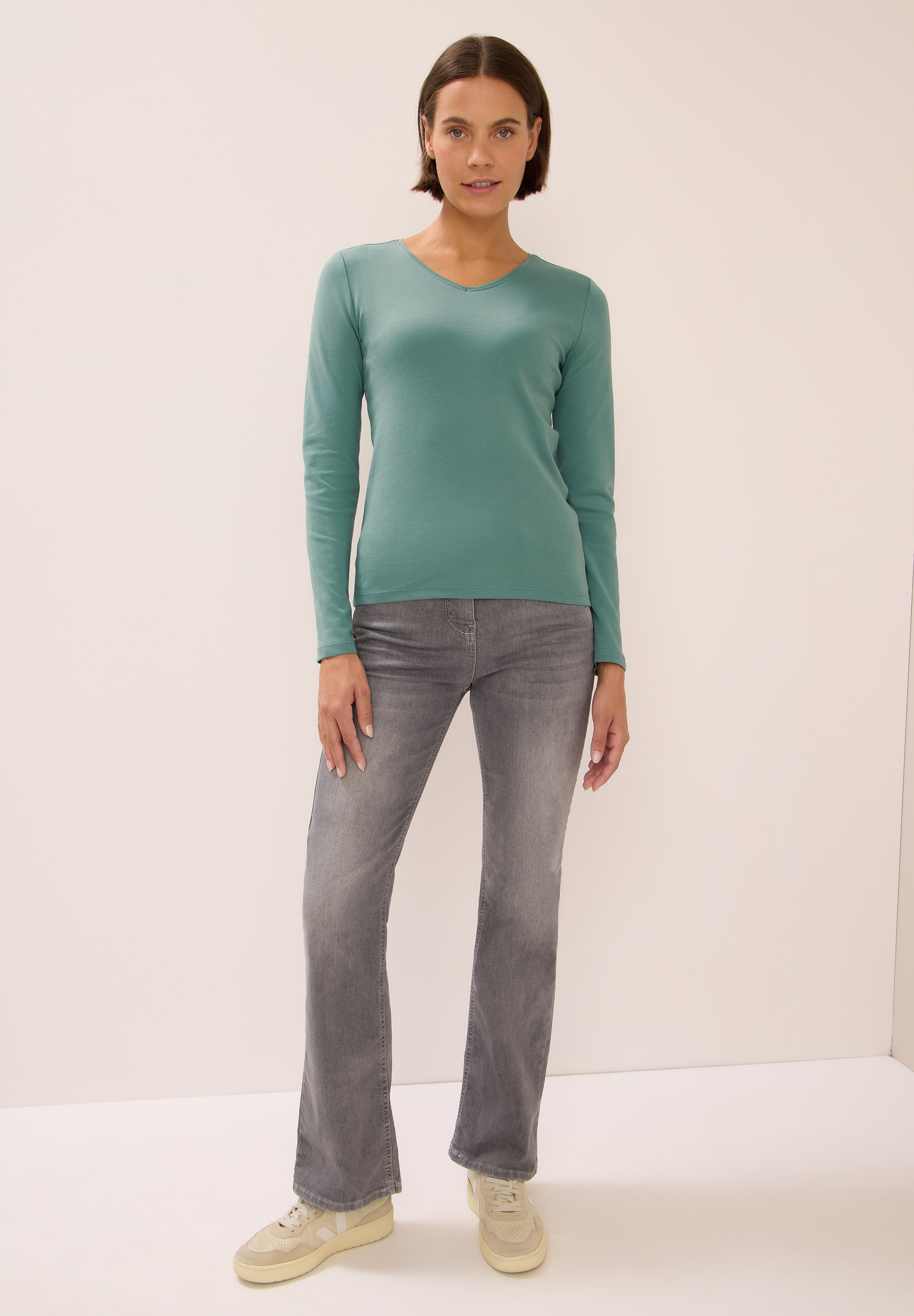 Cecil Langarmshirt, aus reiner Baumwolle