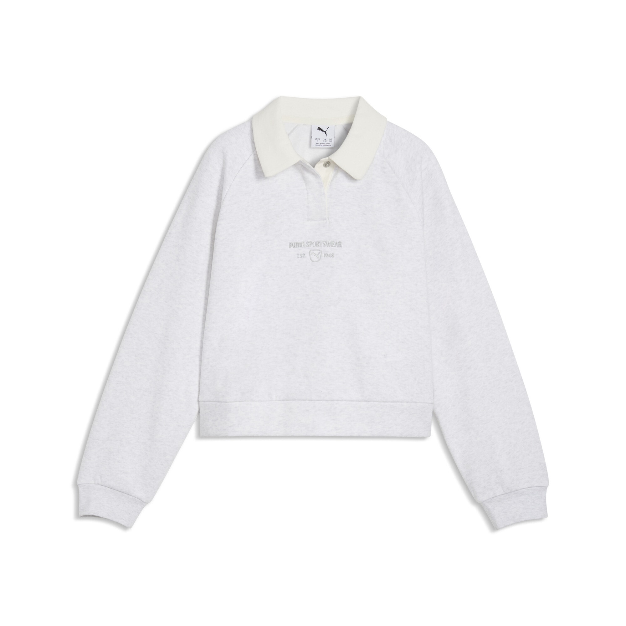 PUMA "PUMA Class Relaxed Cropped Fleece Sweatshirt Mädchen"