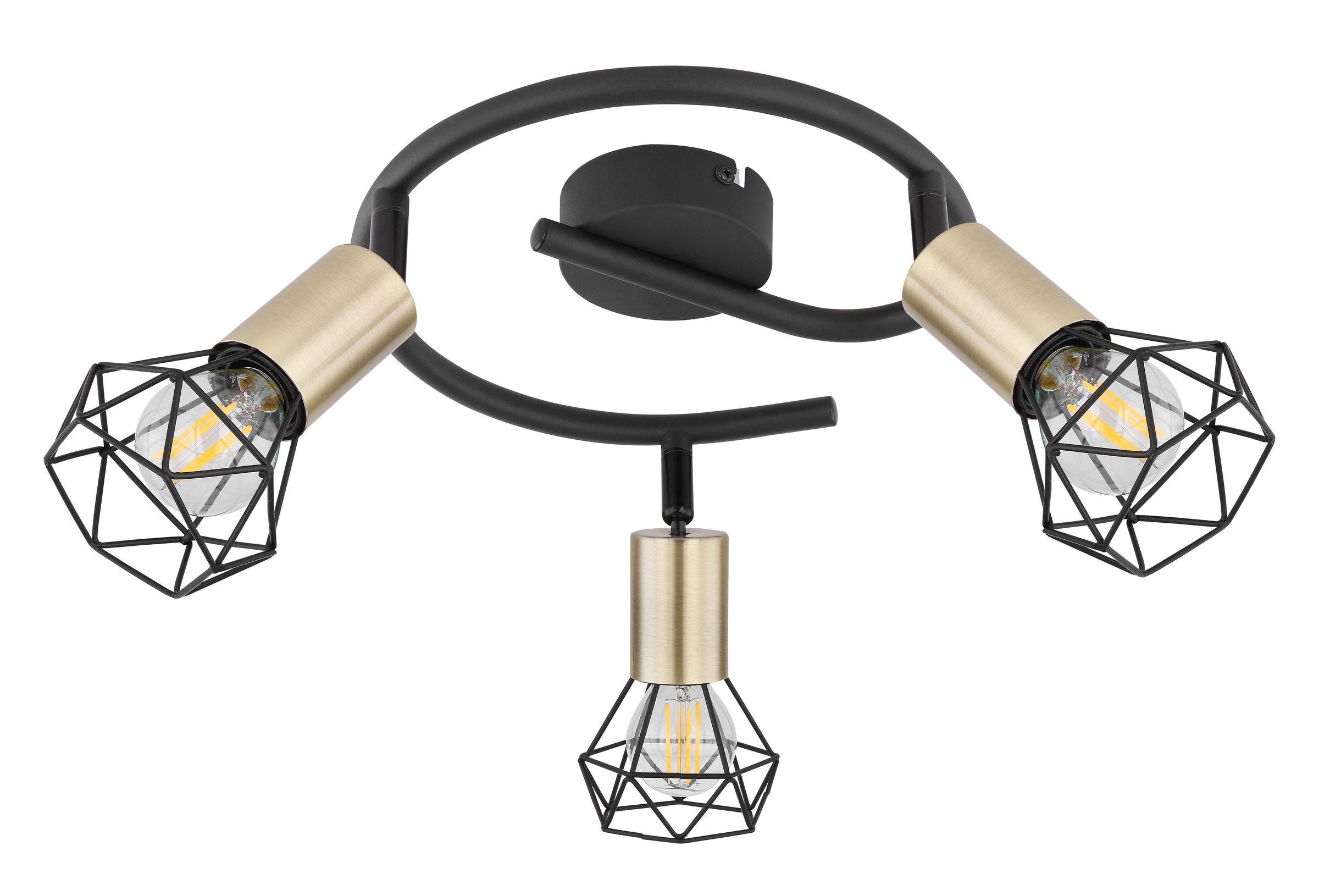 GLOBO LIGHTING Deckenstrahler »XARA I«, Leuchtmittel E14 | ohne Leuchtmittel, Deckenstrahler/Metall/Flur/Wohnzimmer/Schlafzimmer