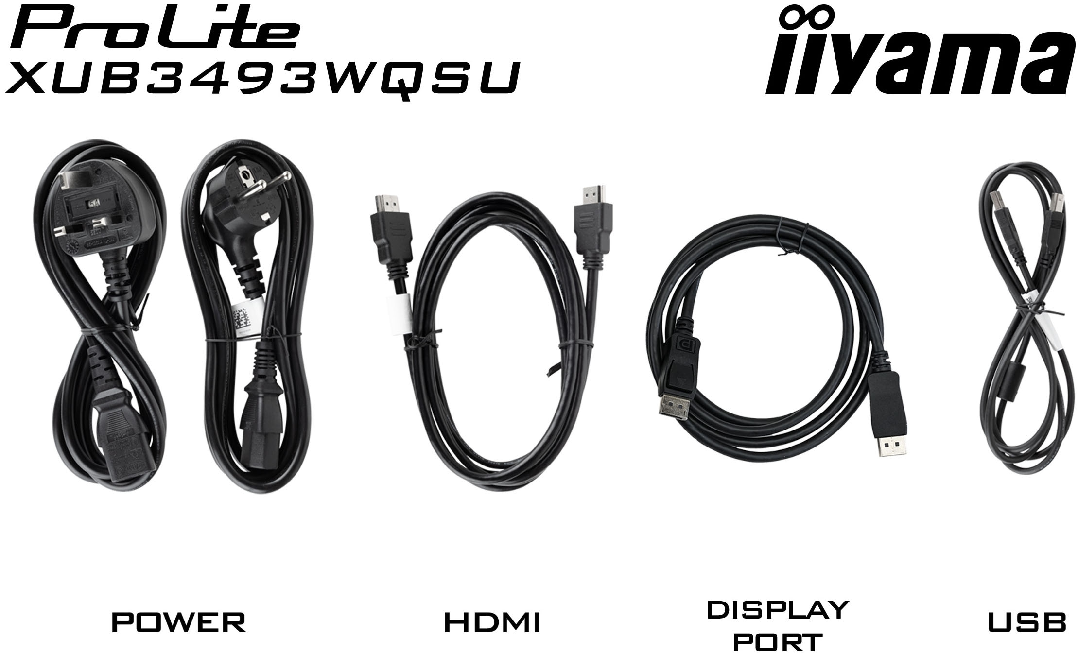 Iiyama LED-Monitor »XUB3493WQSU-B6« 87 cm/34 ″  3440 x 1440 px UWQHD 1 Reaktionszeit 120 Hz