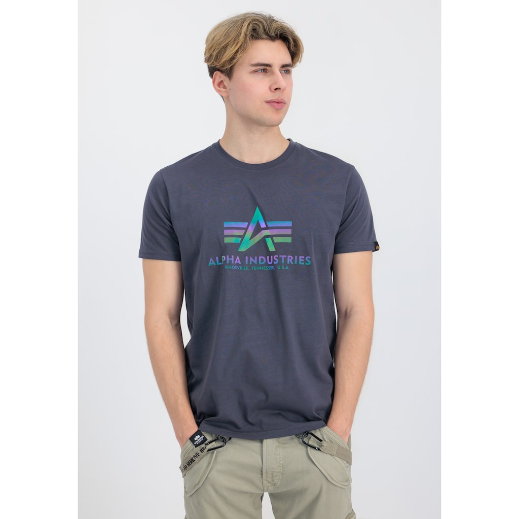 Alpha Industries T-Shirt »ALPHA INDUSTRIES Men - T-Shirts Basic T Rainbow Ref.«