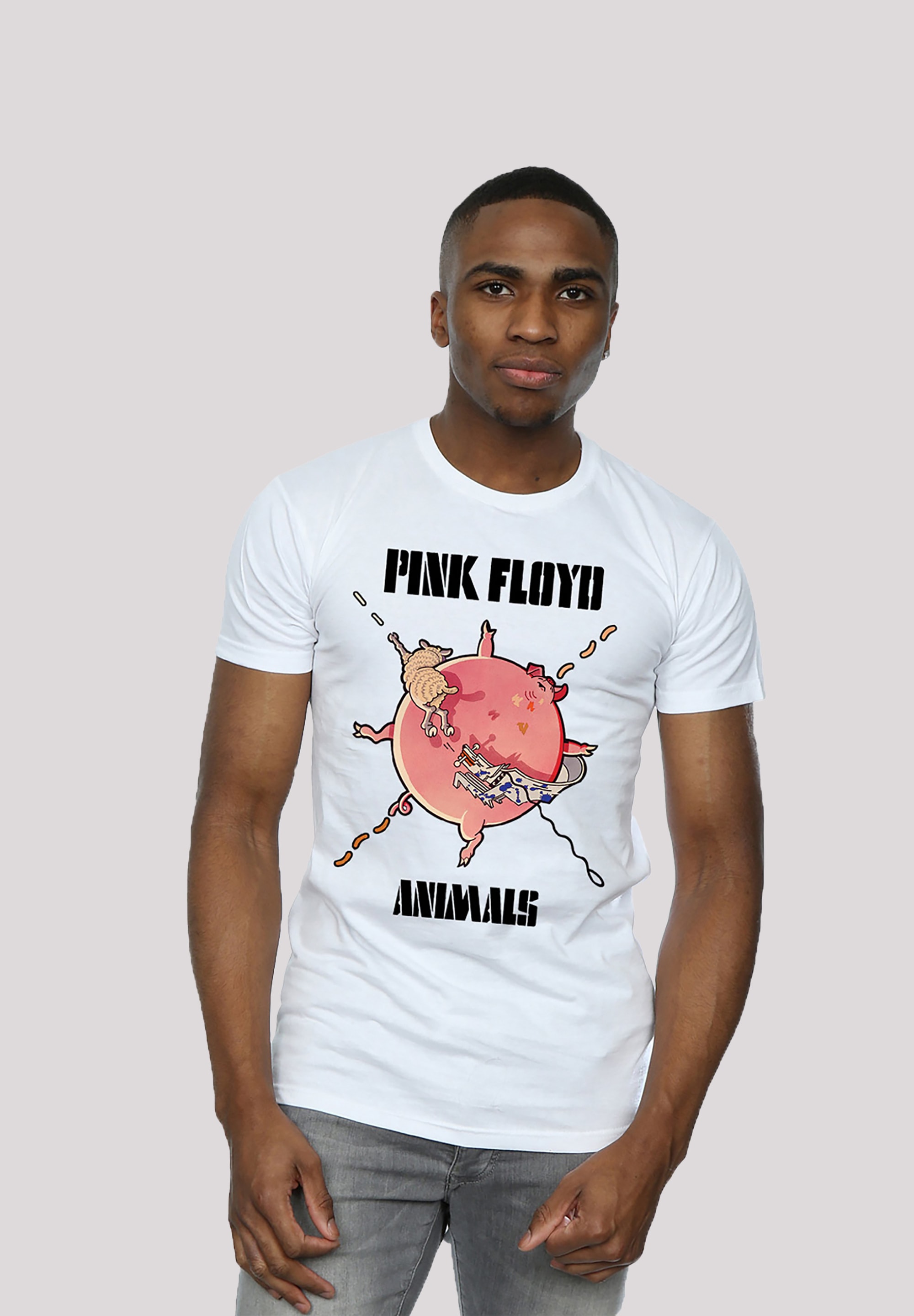 F4NT4STIC T-Shirt "Pink Floyd Fat Pig Rock Metal Musik", Herren,Premium Mer günstig online kaufen