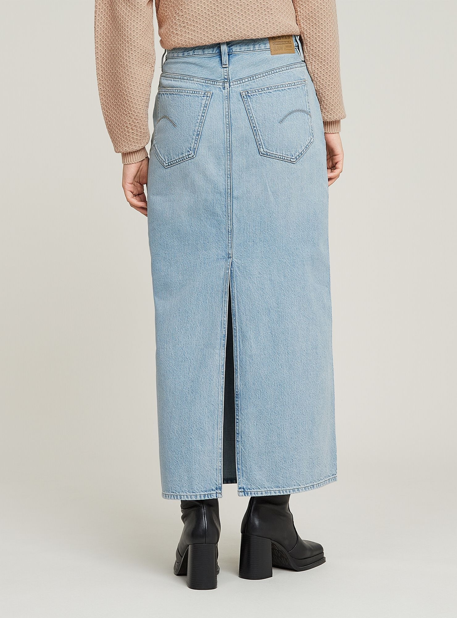 G-STAR Jeanskleid "Viktoria Long Rock" günstig online kaufen