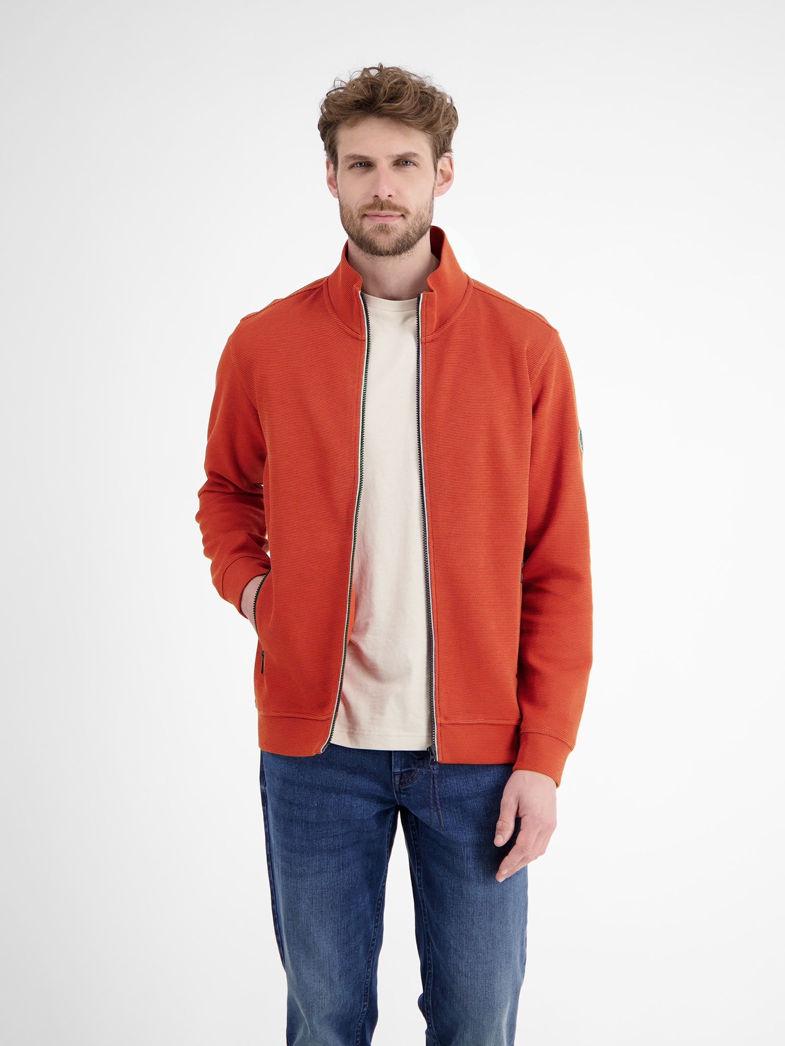 LERROS Sweatjacke "SELA" mit Reißverschluss günstig online kaufen