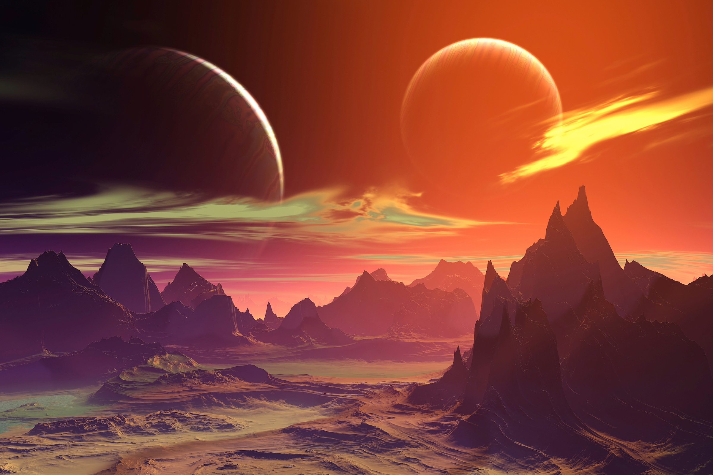 Papermoon "PLANETEN-FUTURISTISCH WELTRAUM MOND GALAXIE UNIVERSUM"