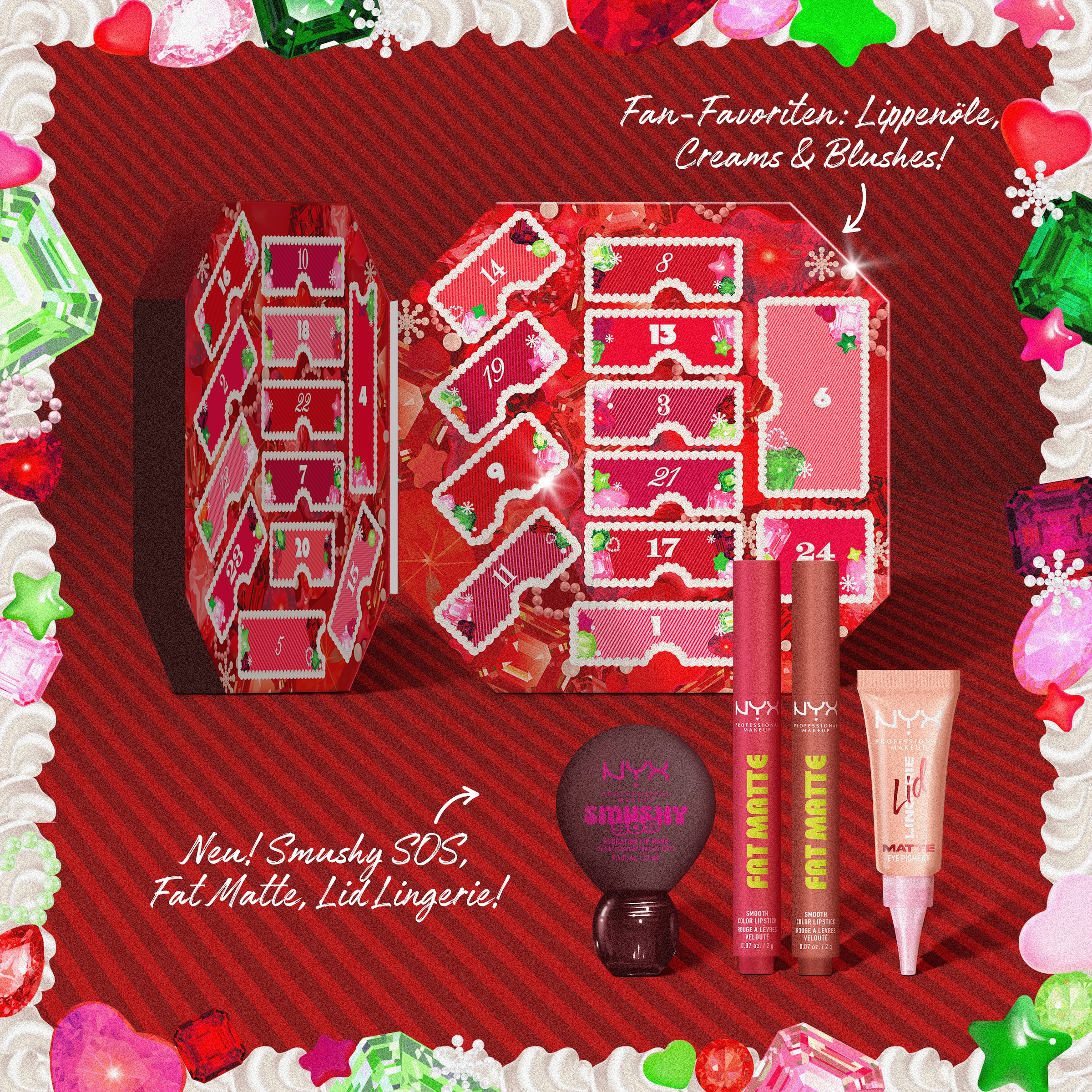 NYX PROFESSIONAL MAKEUP Kosmetik-Adventskalender »BLING BOX« ab 13 Jahren