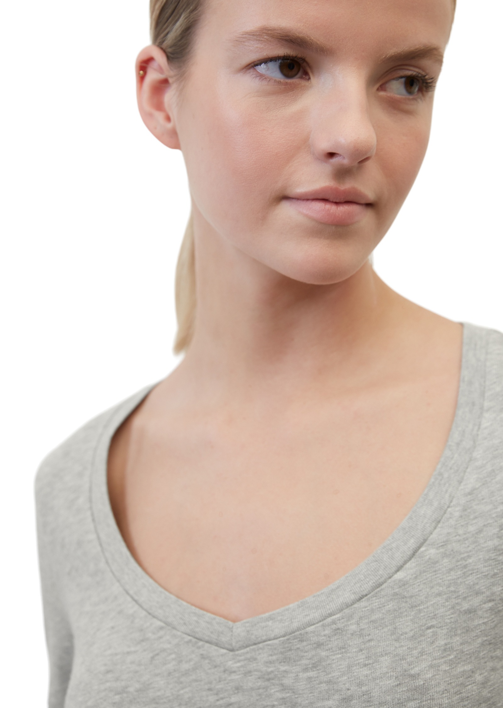 Marc O'Polo DENIM Langarmshirt »aus Heavy Cosy Slub Jersey«