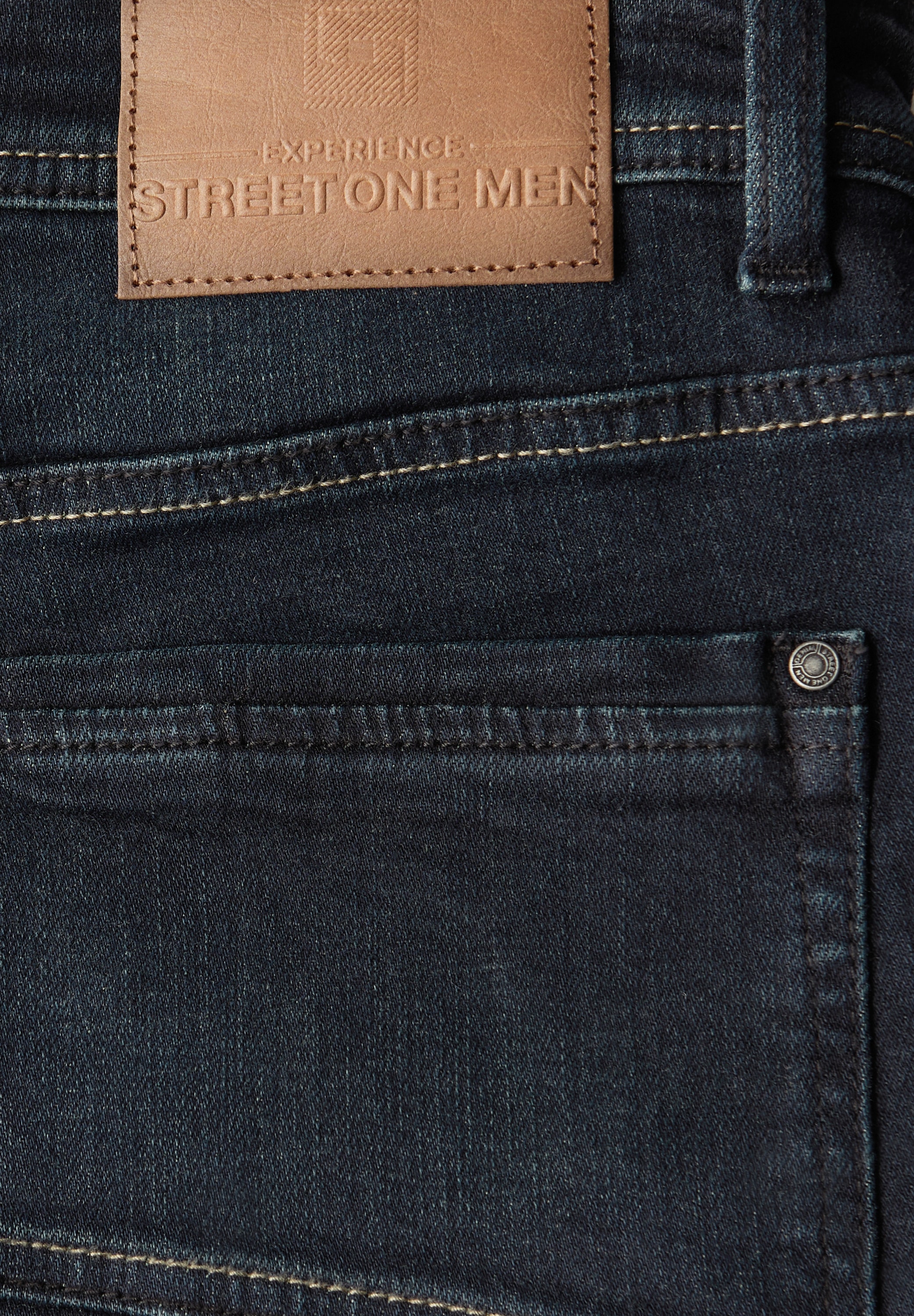 STREET ONE MEN Regular-fit-Jeans, 5-Pocket-Style