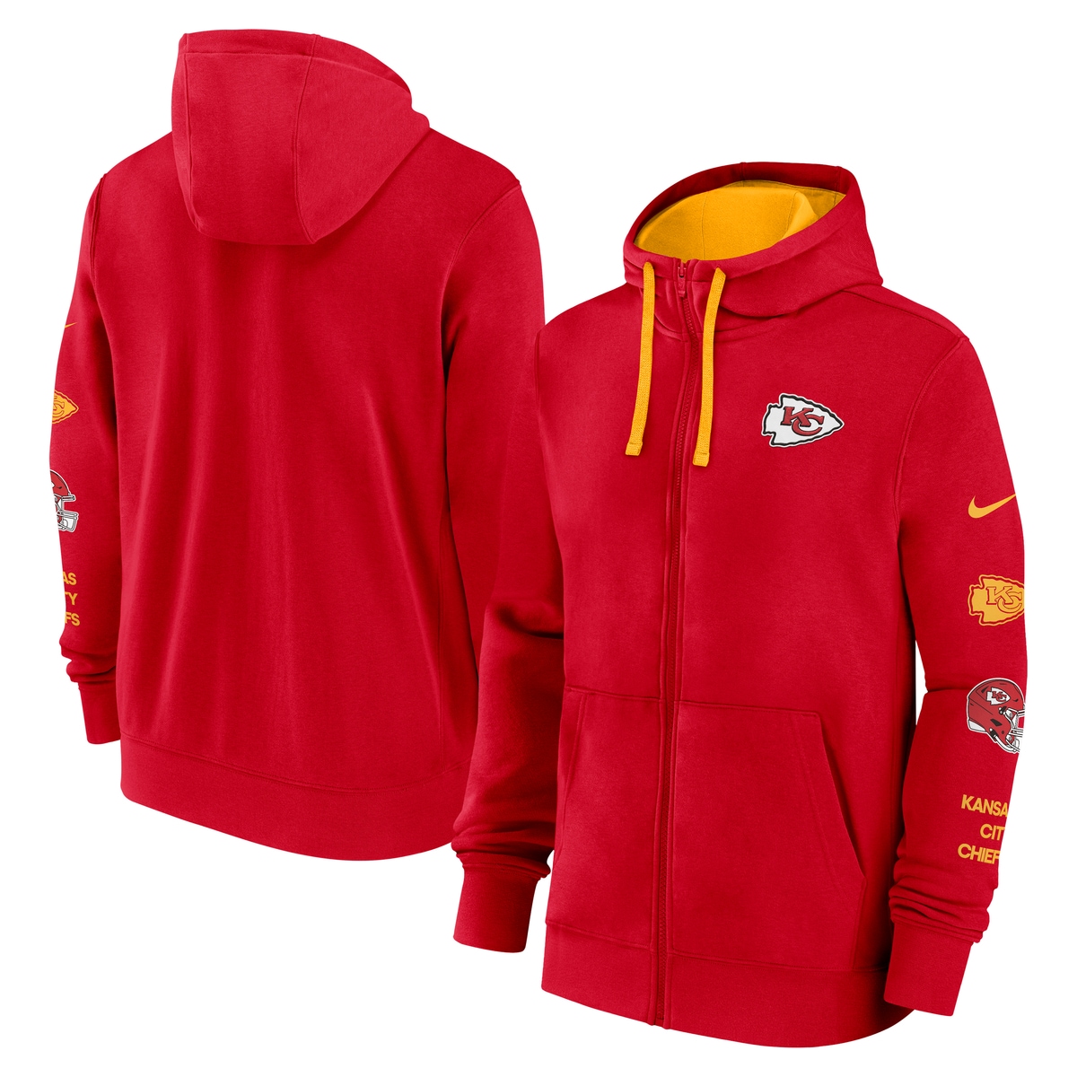 Nike Kapuzenpullover "Nike Hoodie Kansas City Chiefs Nike Full-Zip Fleece" günstig online kaufen