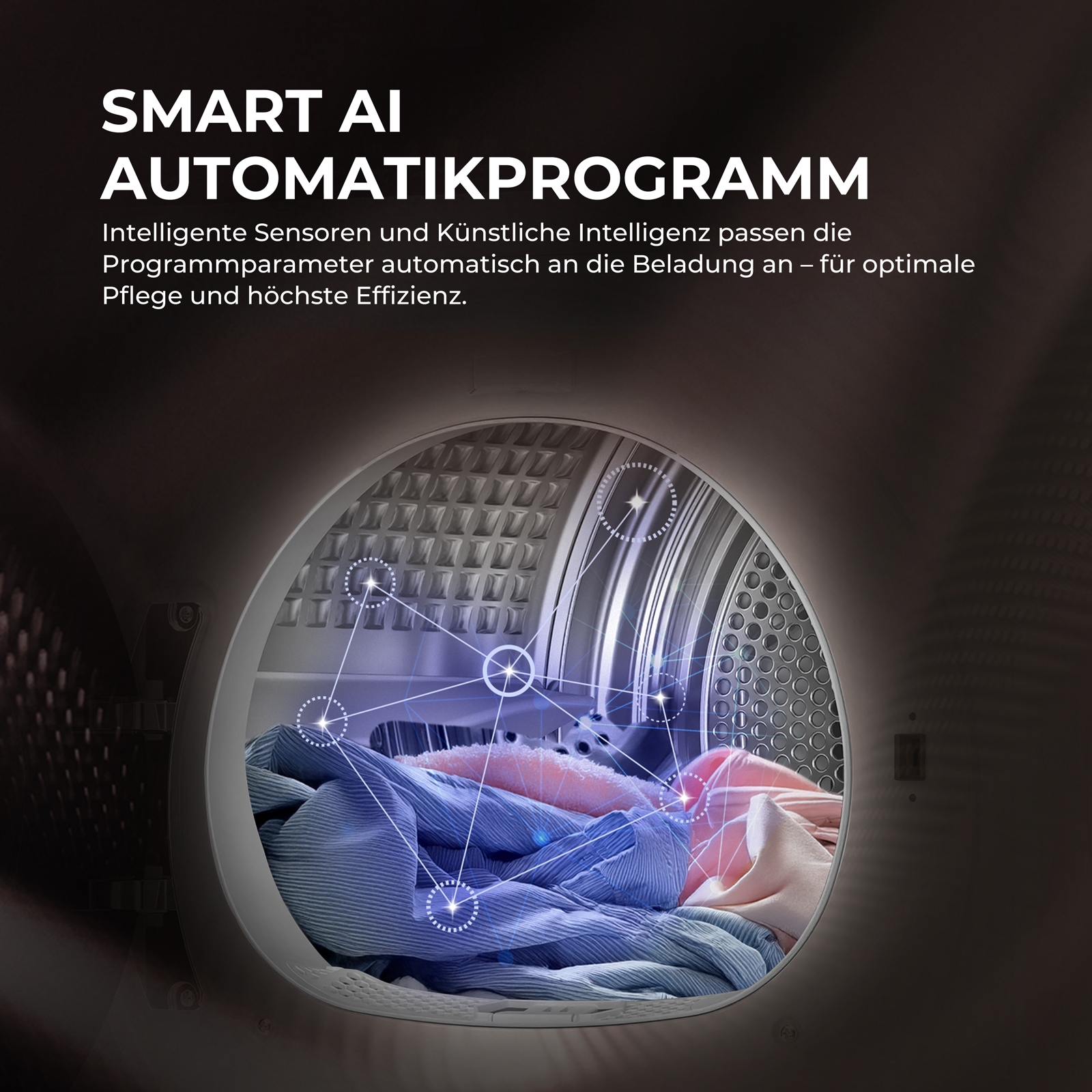 Haier Wärmepumpentrockner »HD80-C33637« G3 Serie Smart AI Automatikprogramm