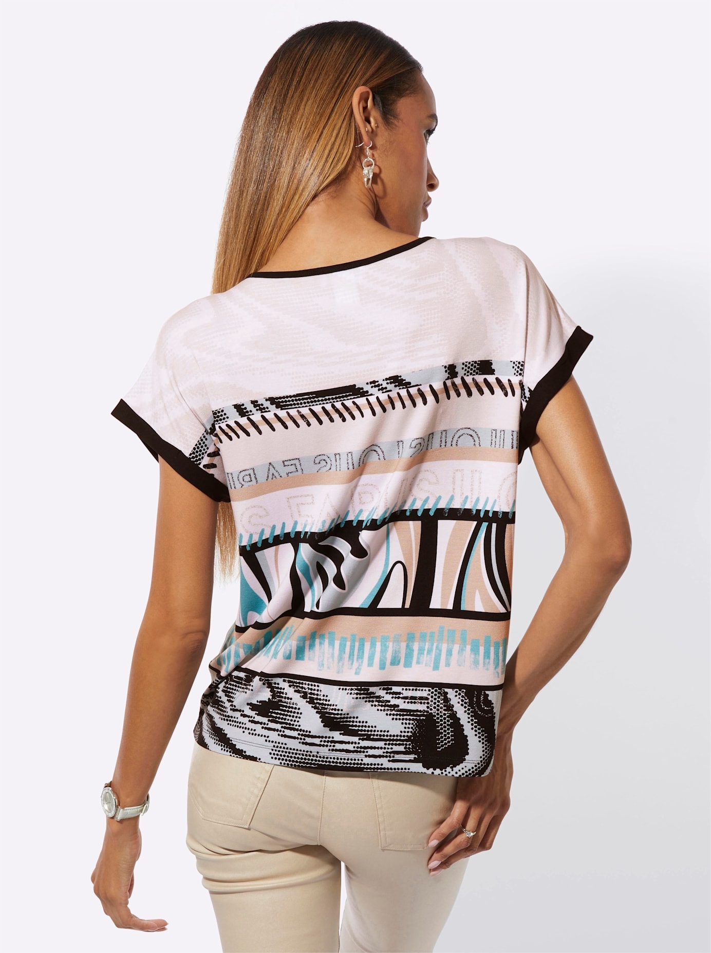 Thumbnail - creation L Rundhalsshirt "Druck-Shirt" 1 tlg.