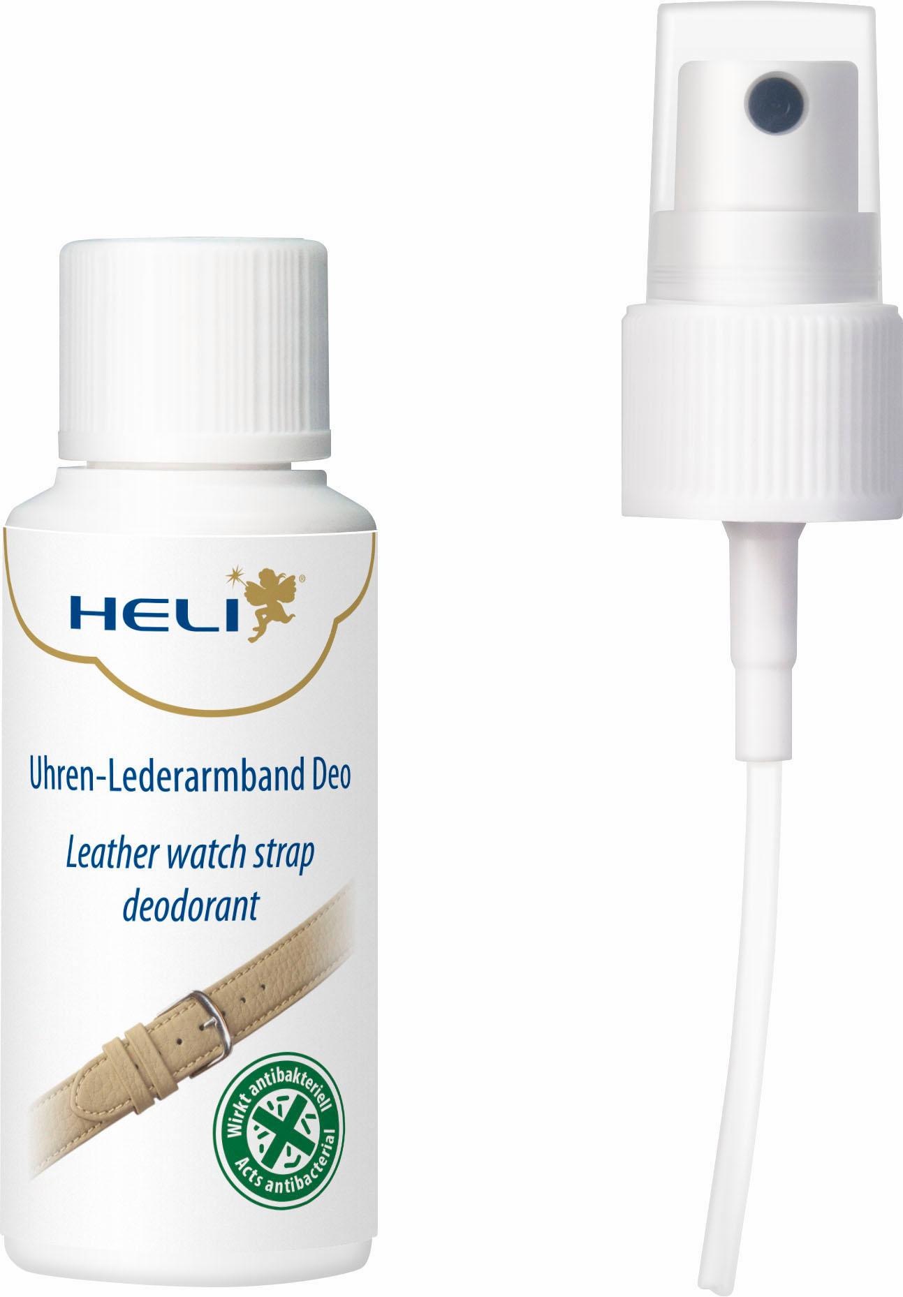 HELI Lederdeo »141265«, Quarzuhr,Armbanduhr, Lederarmband, Pflege, Deo