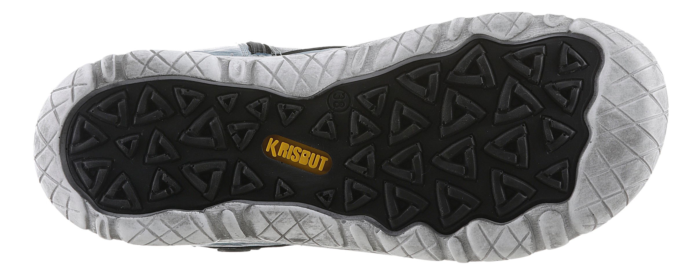 KRISBUT Winterstiefel, Winterstiefel, Stiefel, Komfortschuh mit Reißverschluss