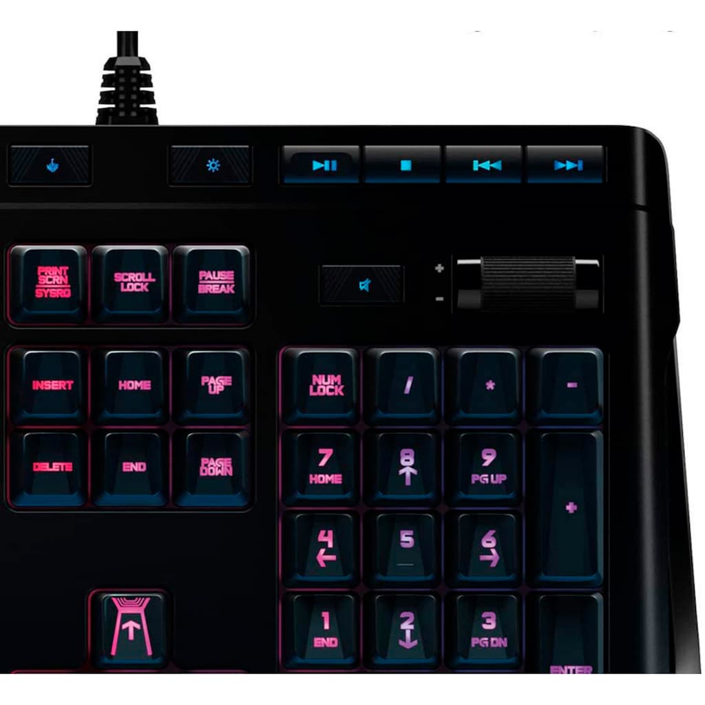 Logitech G Gaming-Tastatur »G910 RGB MECHANISCHE GAMING-TASTATUR«