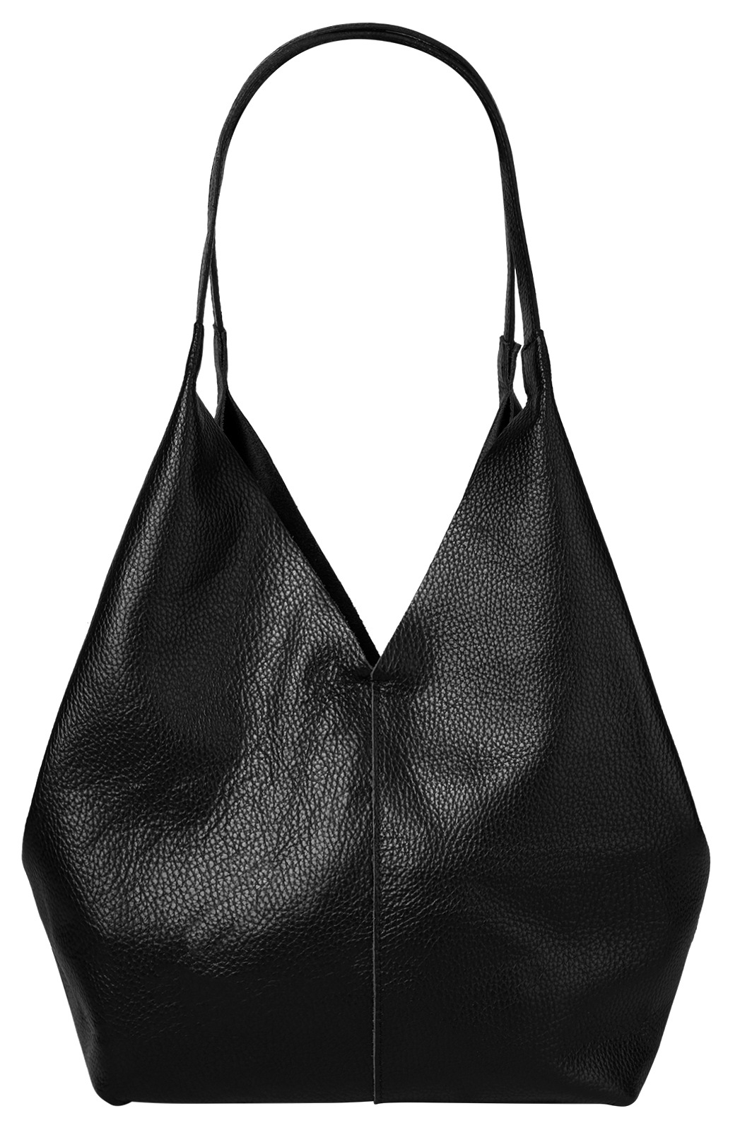 Samantha Look Shopper echt Leder, Made in Italy